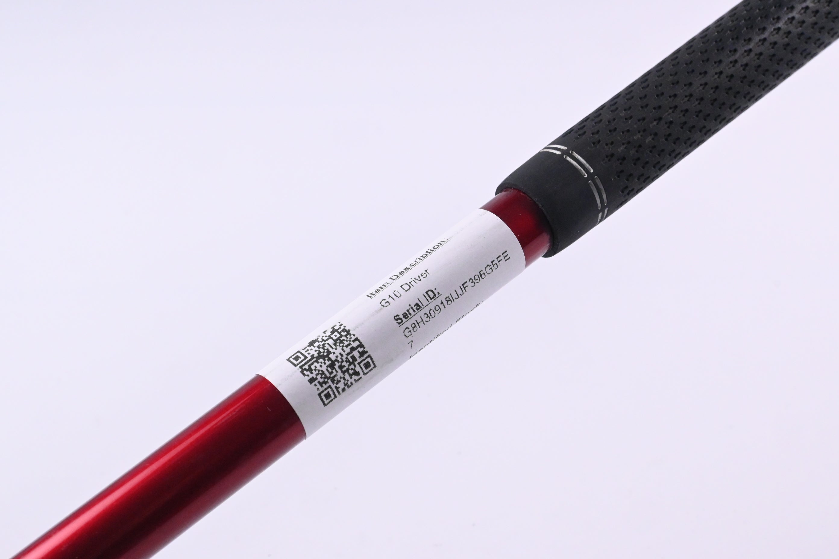 Left Hand Ping G10 Driver / 10.5 Degree / Stiff Flex Fujikura Ventus TR Red 5