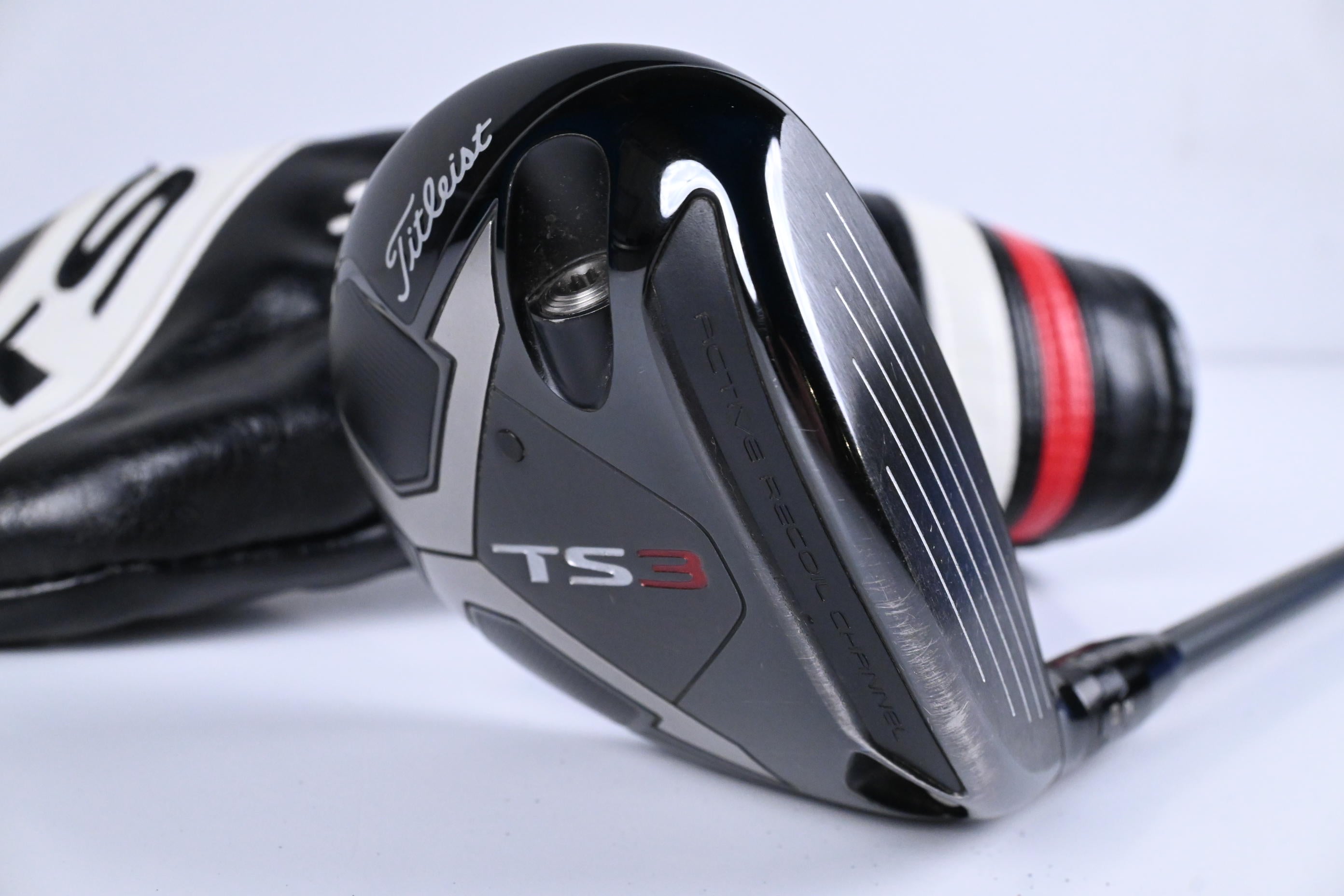 Titleist TS3 #3 Wood / 15 Degree / Stiff Flex HZRDUS Smoke Black 70 Shaft