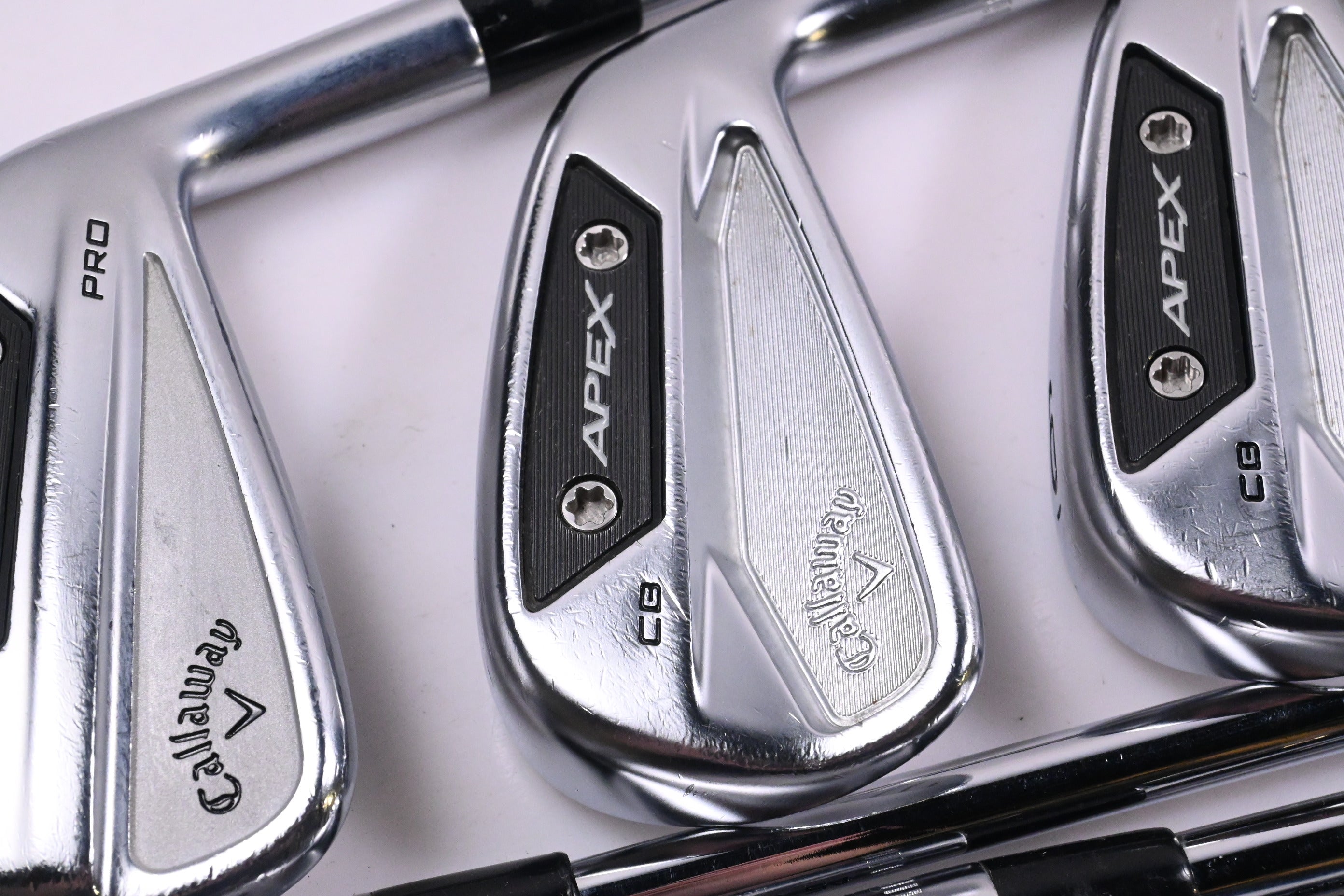 Callaway Apex Pro/CB 24 Irons / 4-PW / Stiff Flex Dynamic Gold Mid 115 S300