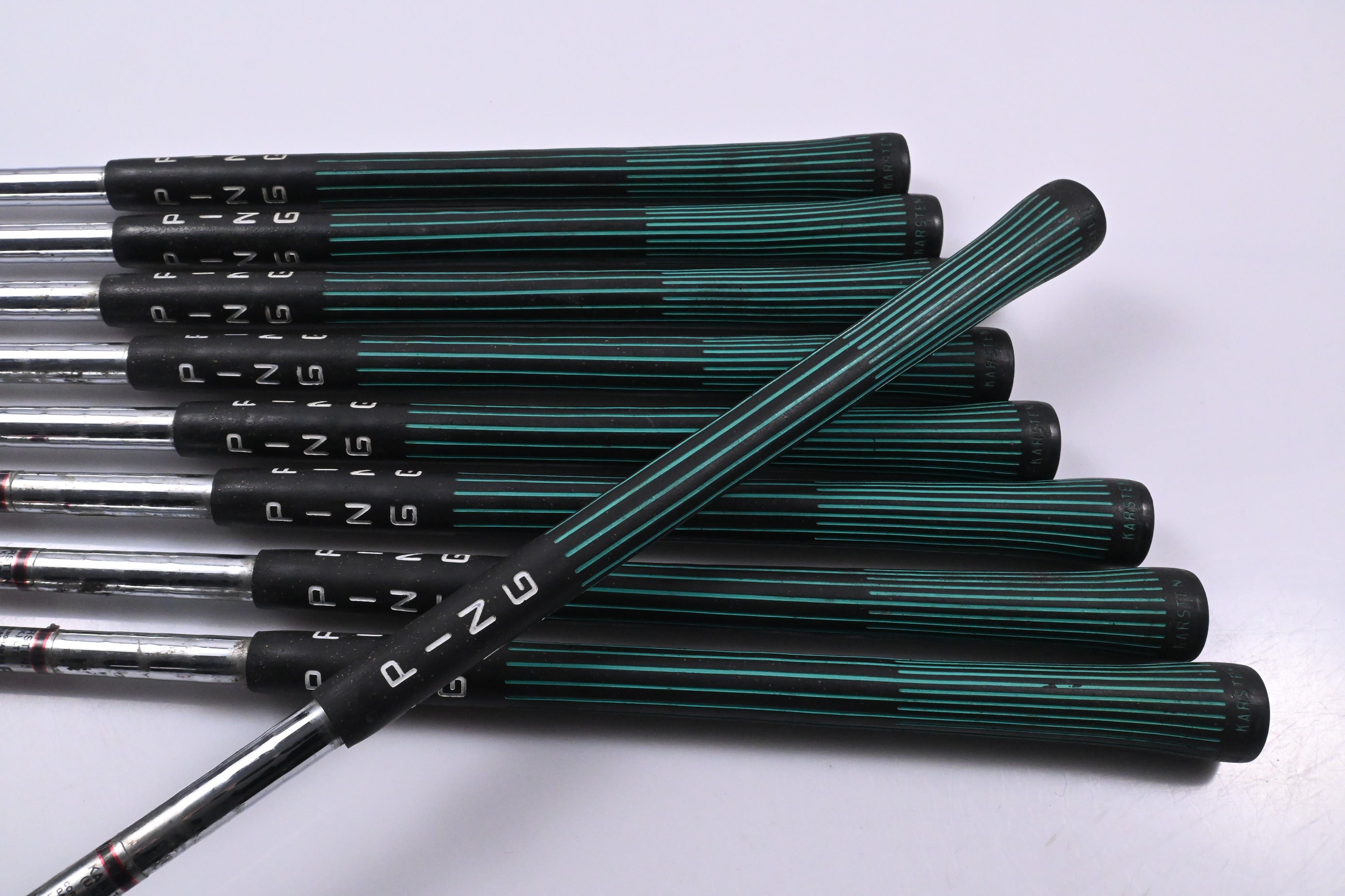 Ping Zing Irons / 3-PW+SW / Red Dot / Stiff Flex Ping Karsten Shafts