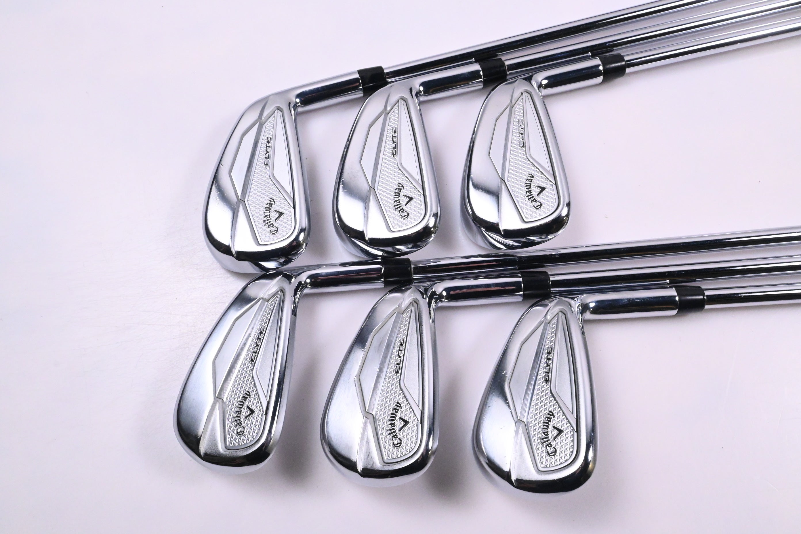 Callaway Elyte Irons / 5-PW / Regular Flex Vector 80 Shafts