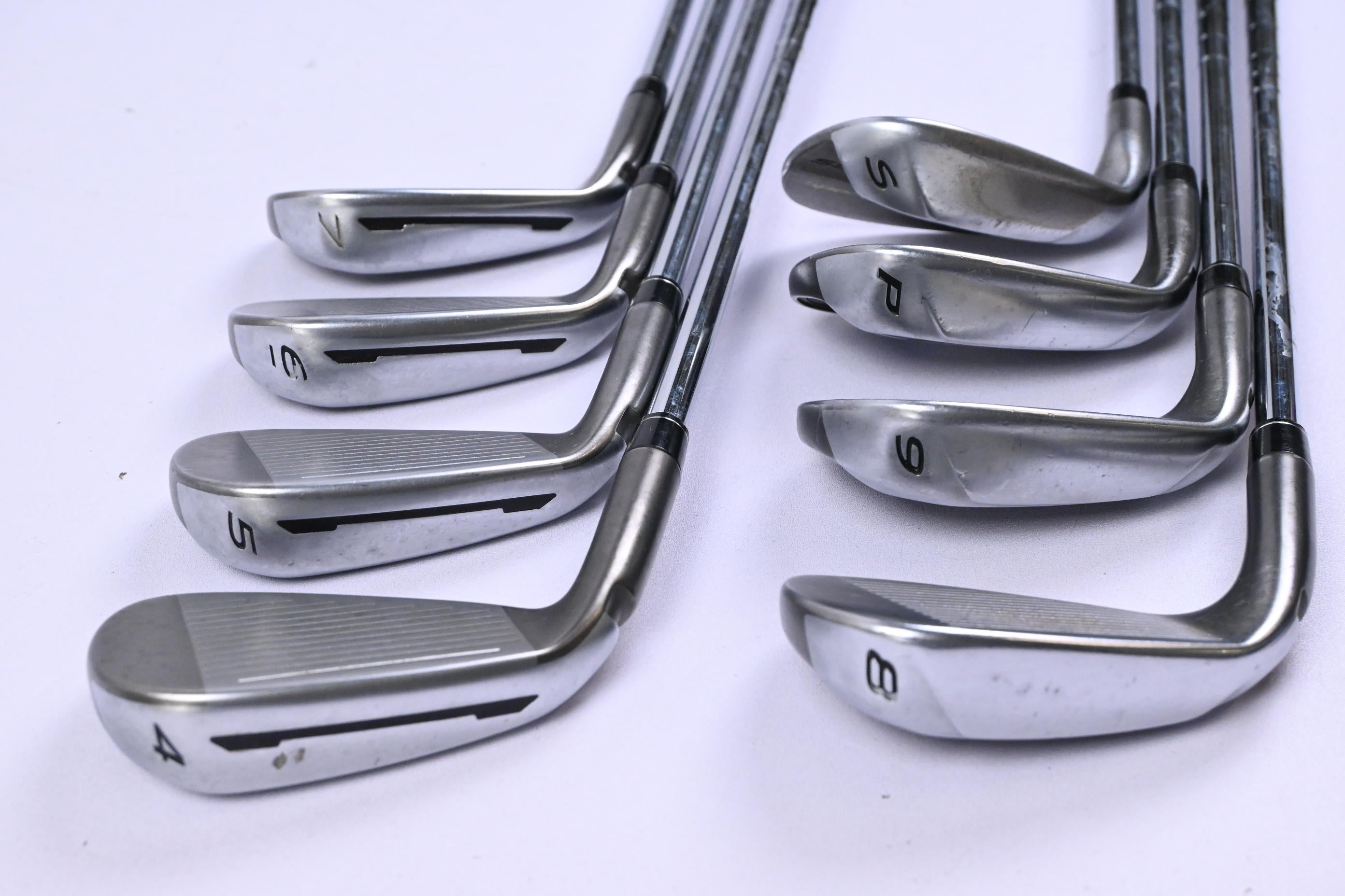 Taylormade Speedblade Irons / 4-PW+SW / Stiff Flex Speedblade 85 Shafts