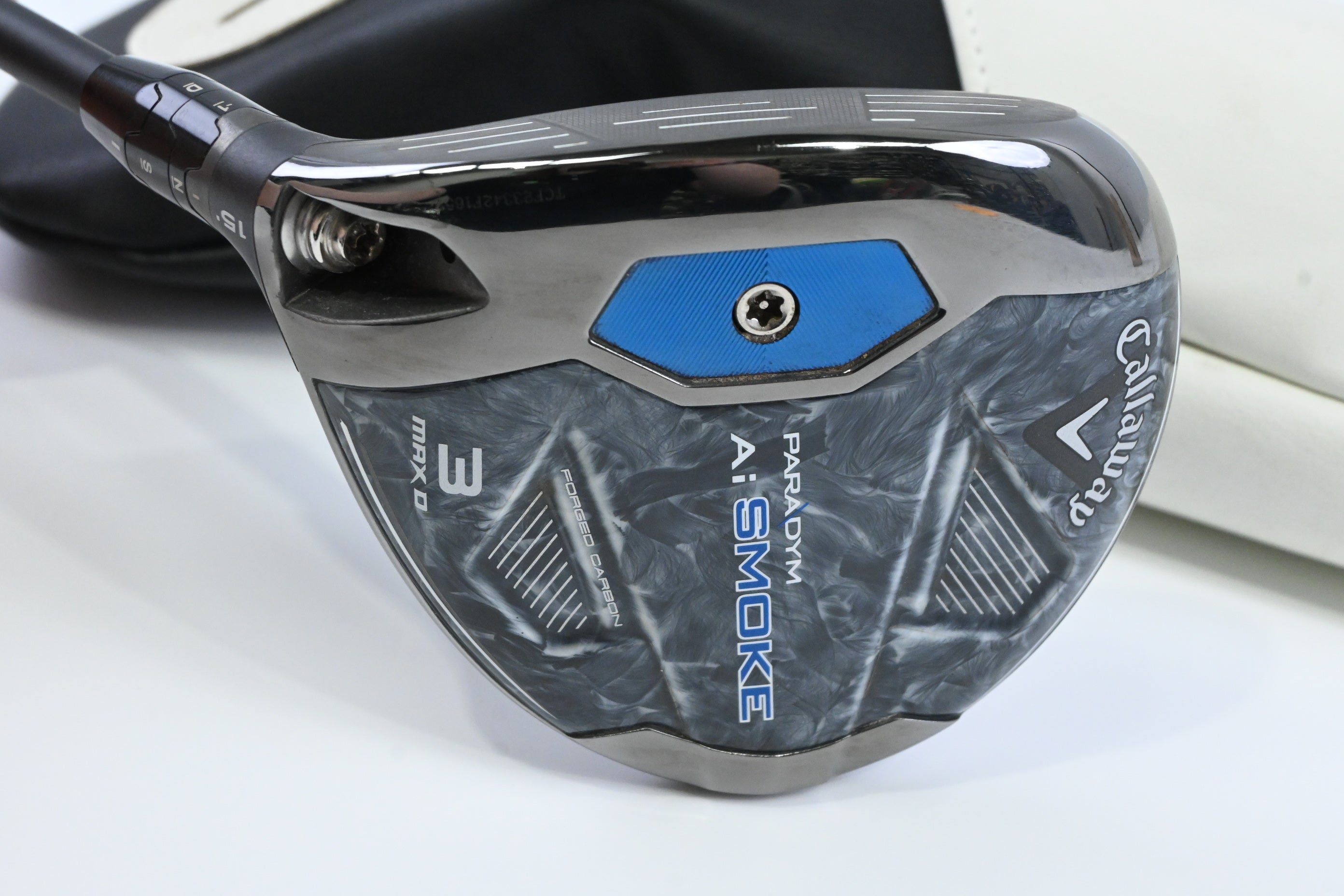 Left Hand Callaway Paradym Ai Smoke Max D #3 Wood / 15 Degree / Regular Flex 55