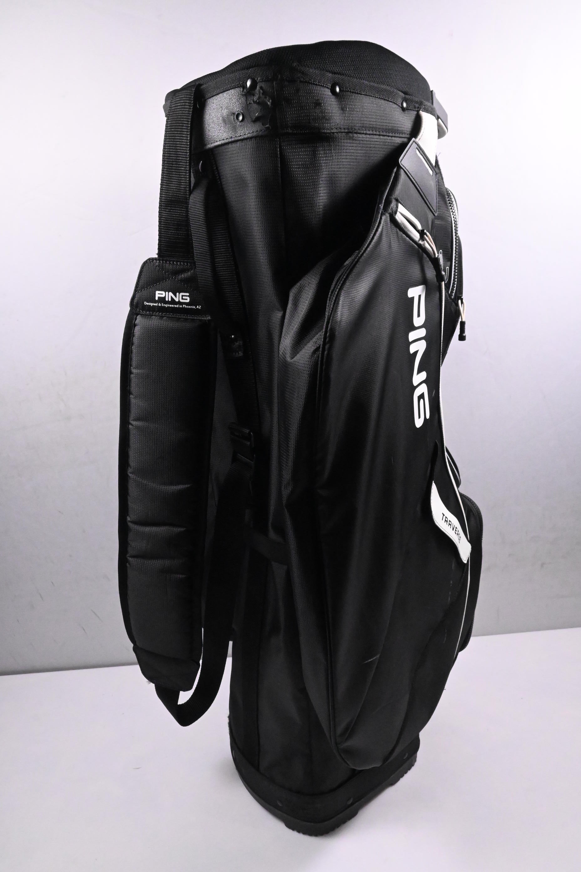 Ping Traverse Cart Bag / 14-Way Divider / Black, White