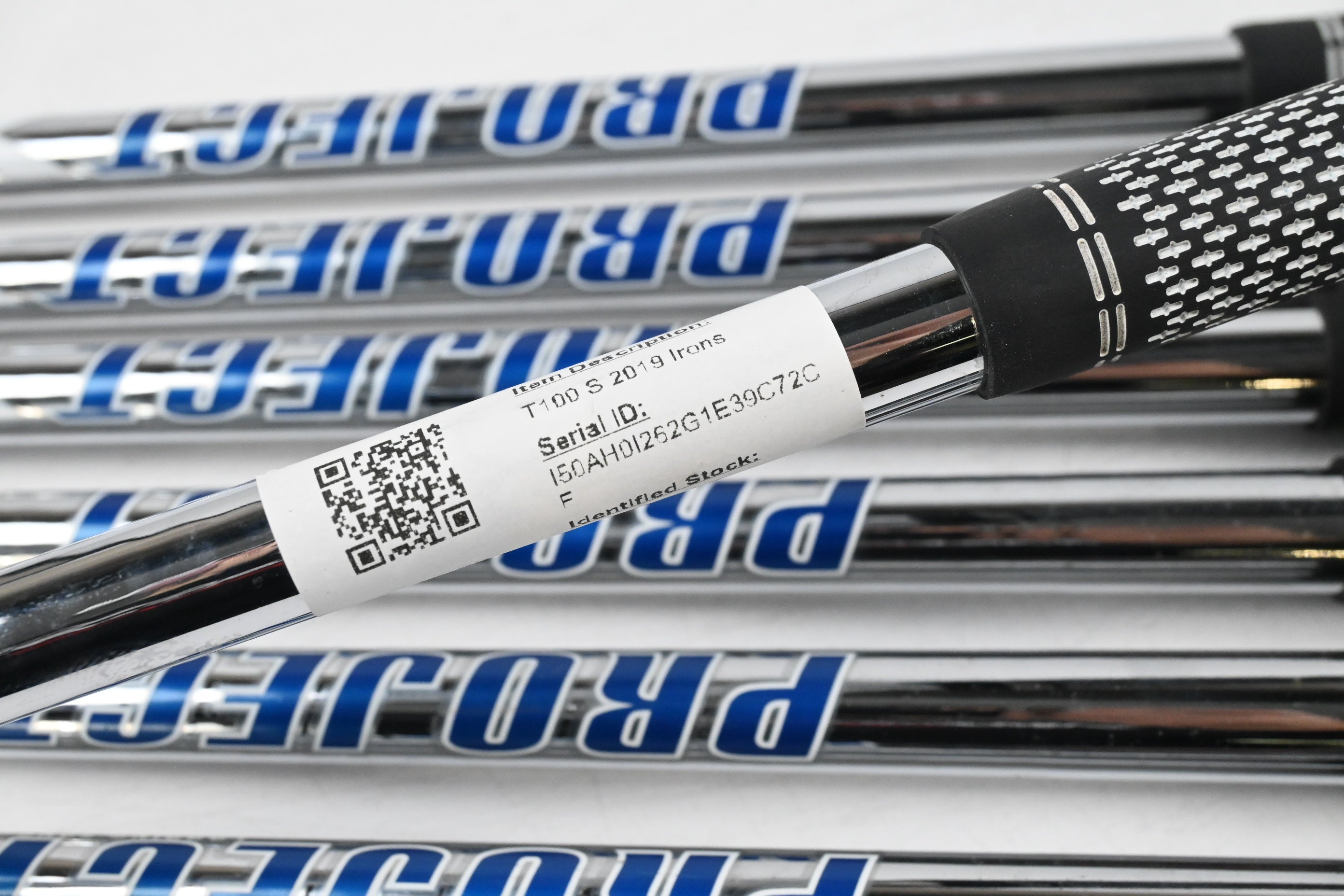 Titleist T100 S 2019 Irons / 4-PW / Stiff Flex Project X LZ 120 Shafts