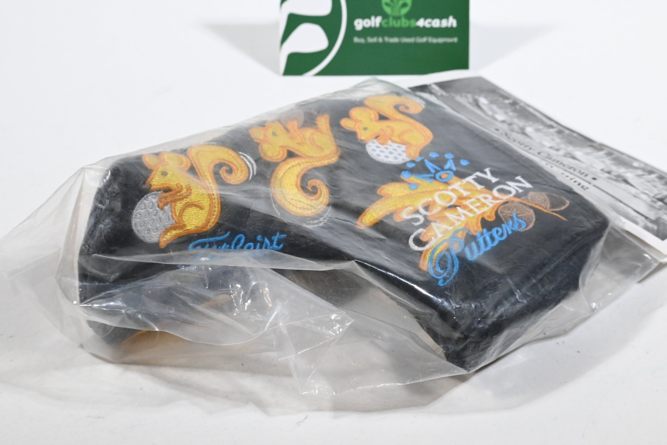 Scotty Cameron 2013 PGA Squirrel Rat Putter Headcover / Blade / Black