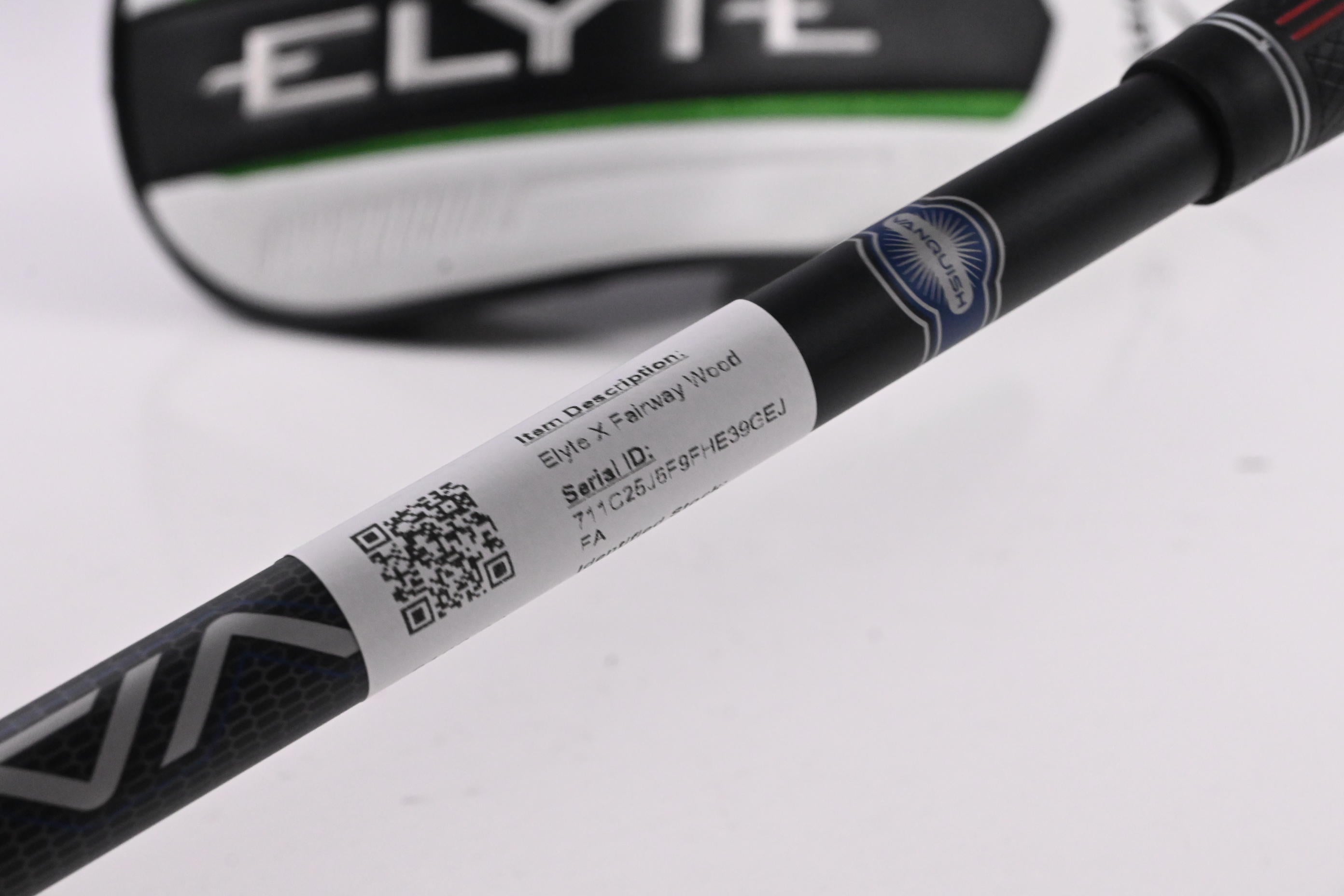 Callaway Elyte X #3HL Wood / 16.5 Degree / Regular Flex Vanquish 4 Shaft