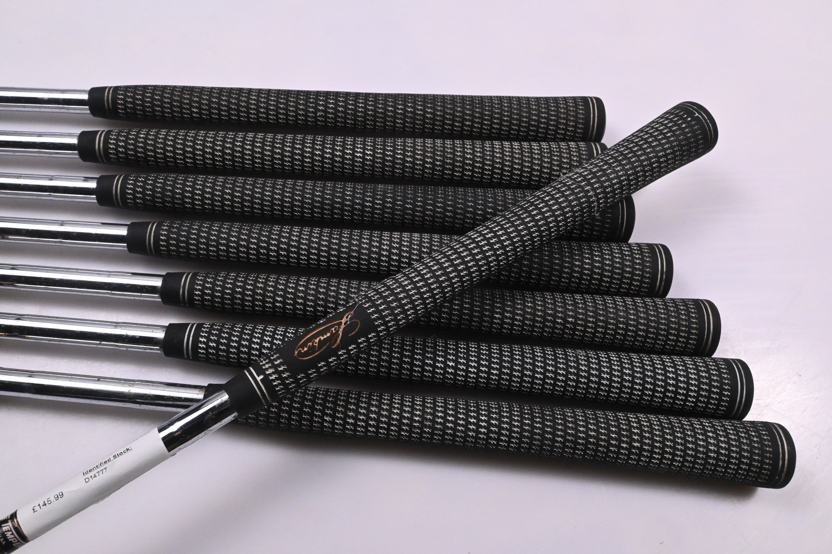 Titleist DCI Black Irons / 3-PW / Regular Flex Dynamic Gold R300 Shafts
