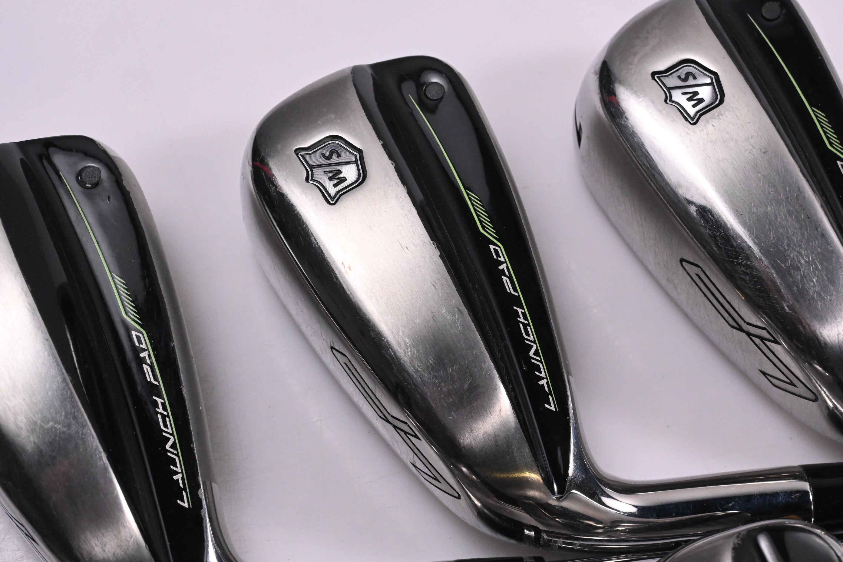 Left Hand Wilson Launch Pad 2022 Irons / 5-PW+SW / UniFlex KBS MAX UltraLite