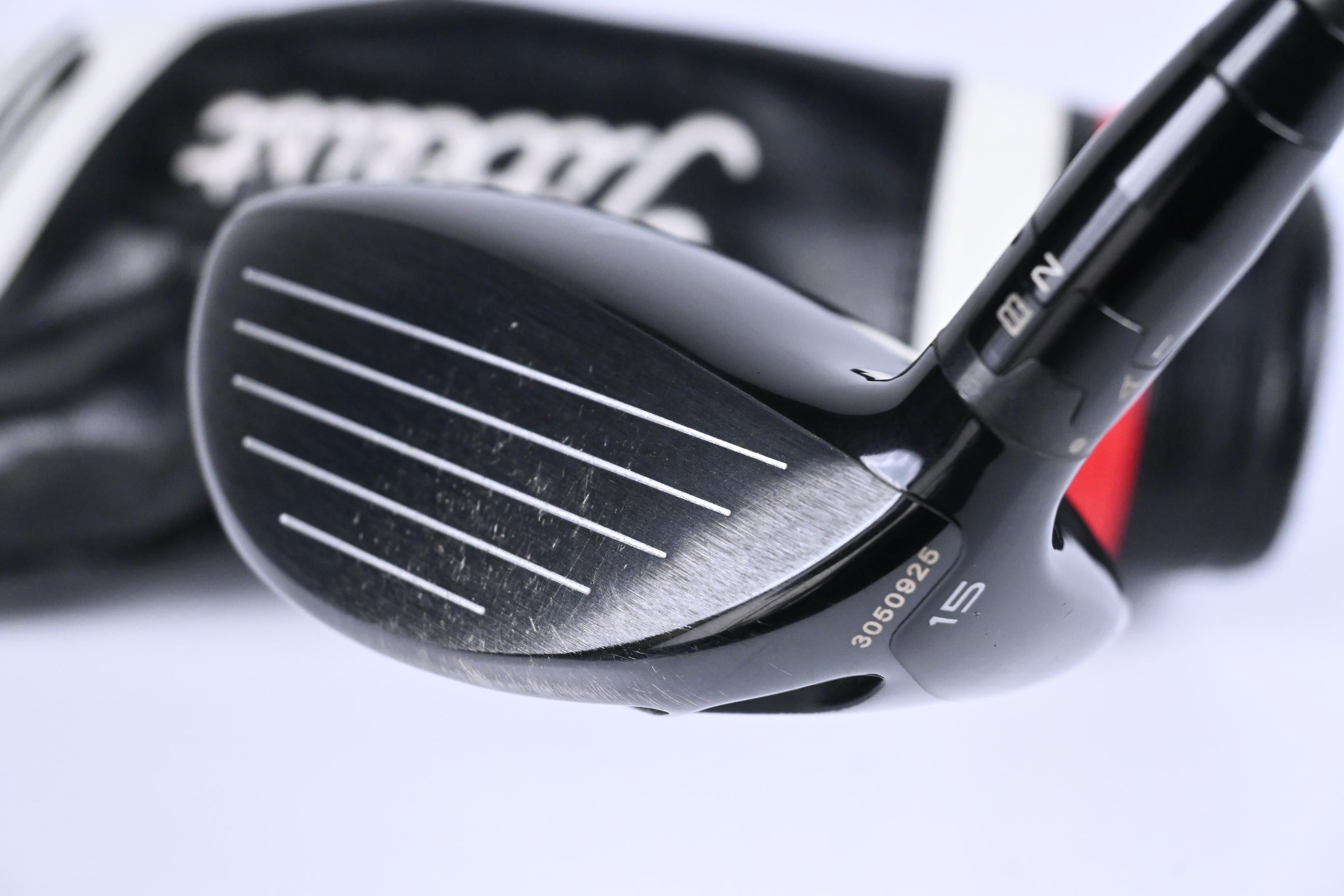 Titleist TS3 #3 Wood / 15 Degree / Stiff Flex HZRDUS Smoke Black 70 Shaft