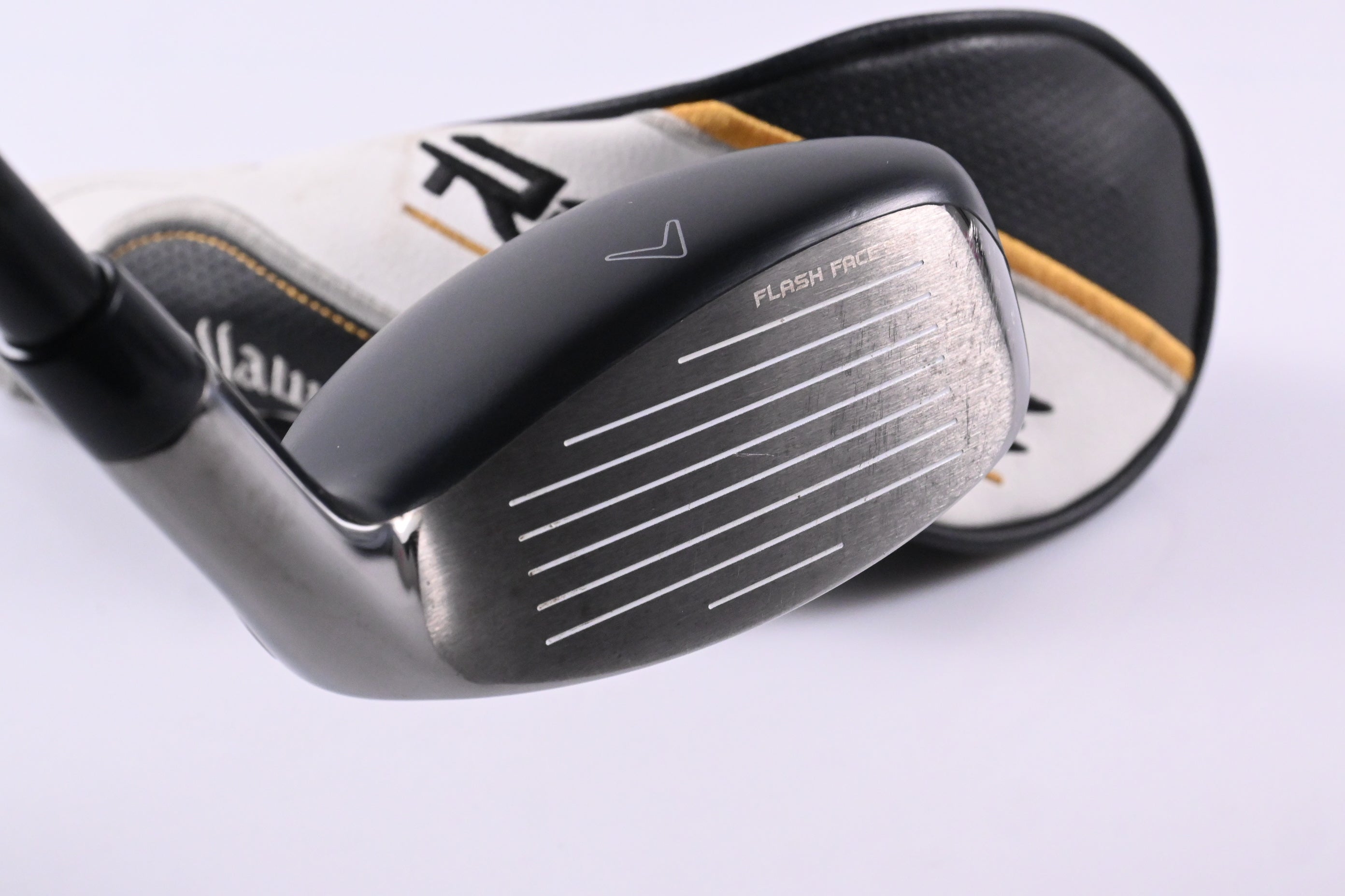 Left Hand Callaway Rogue ST Max OS #4 Hybrid / 20 Degree / Regular Flex AV Blue