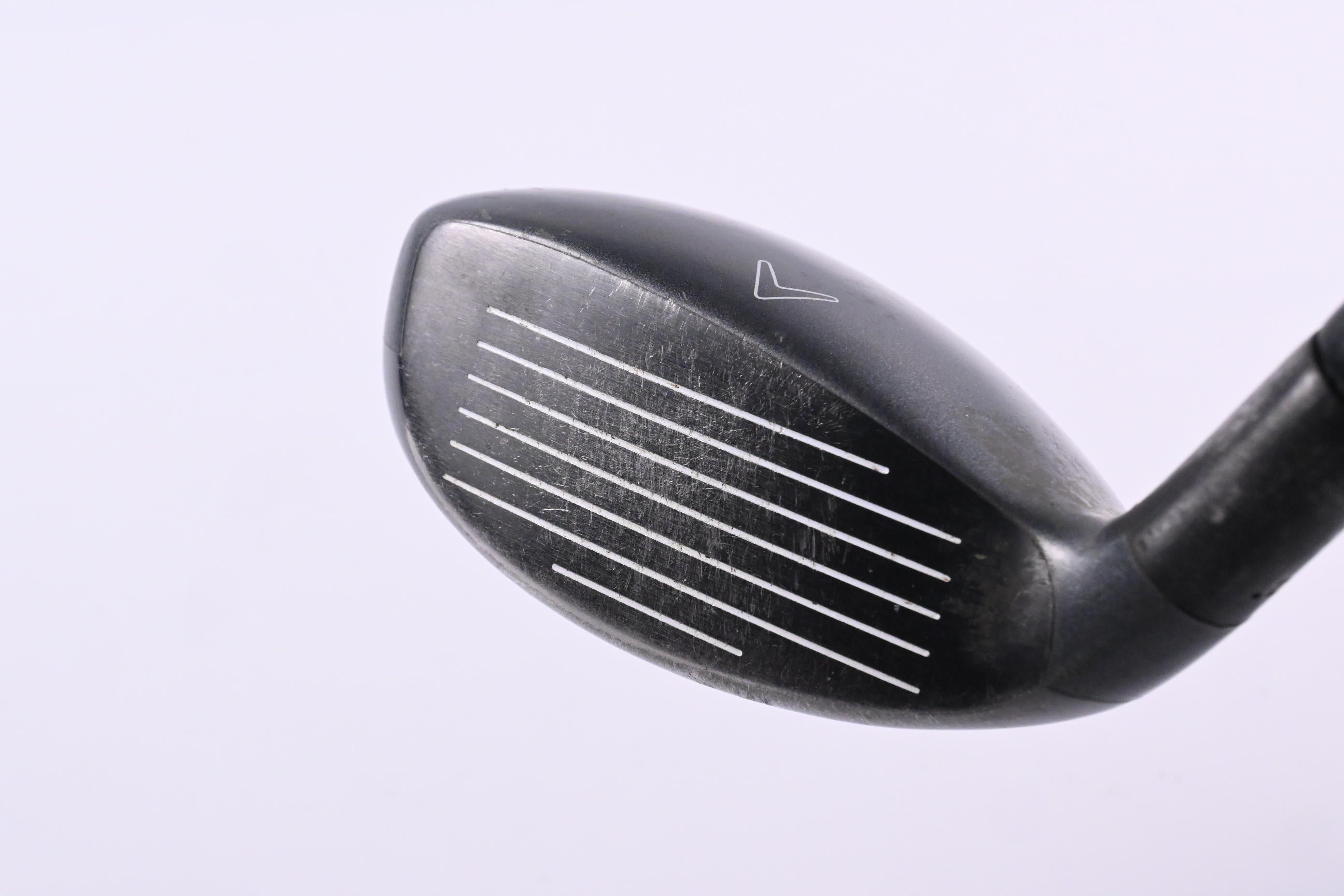 Callaway X2 Hot #4 Hybrid / 22 Degree / Stiff Flex Aldila Tour Blue 65 Shaft