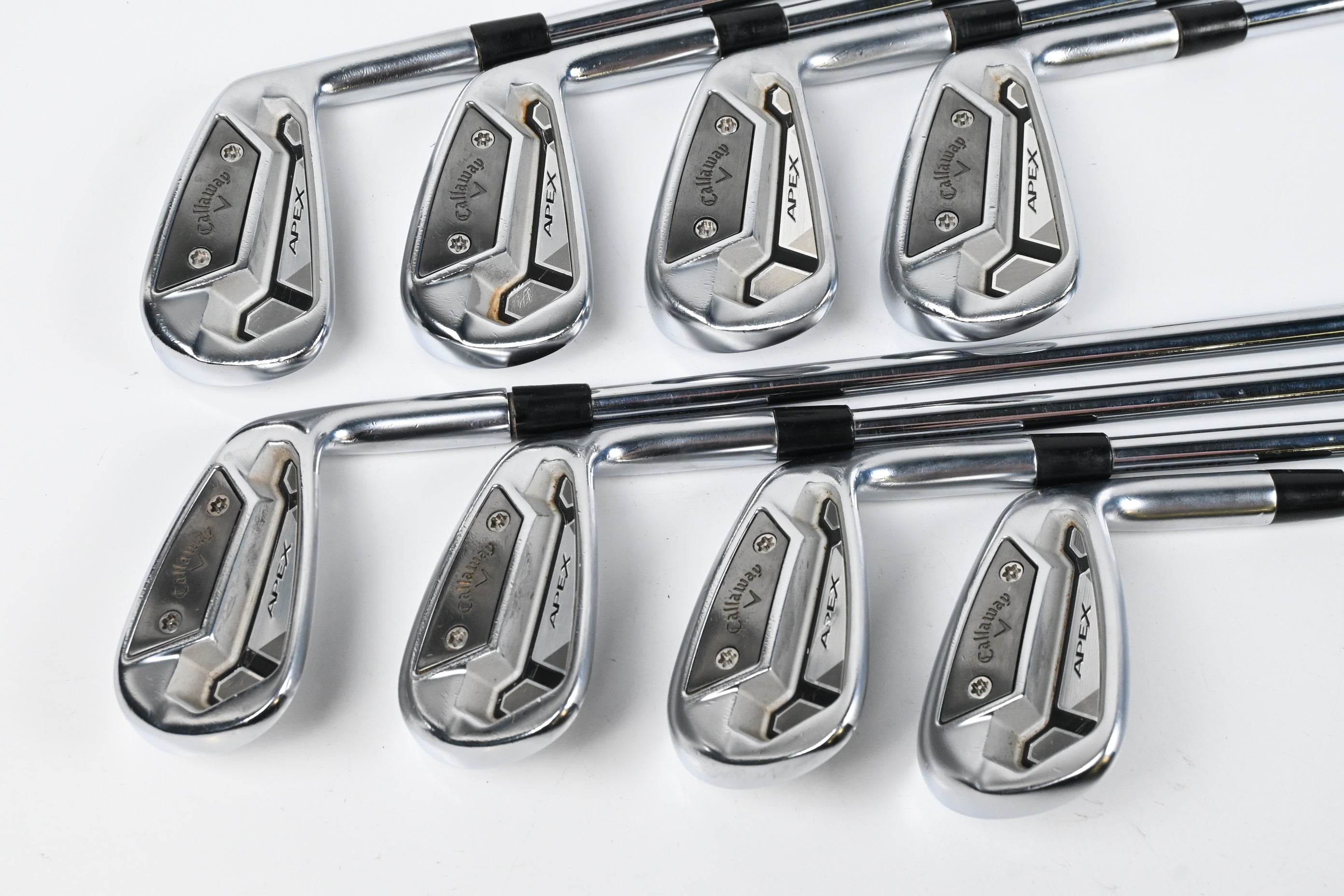 Callaway Apex TCB Irons / 4-PW+GW / X-Flex Project X LZ 125 Steel Shafts