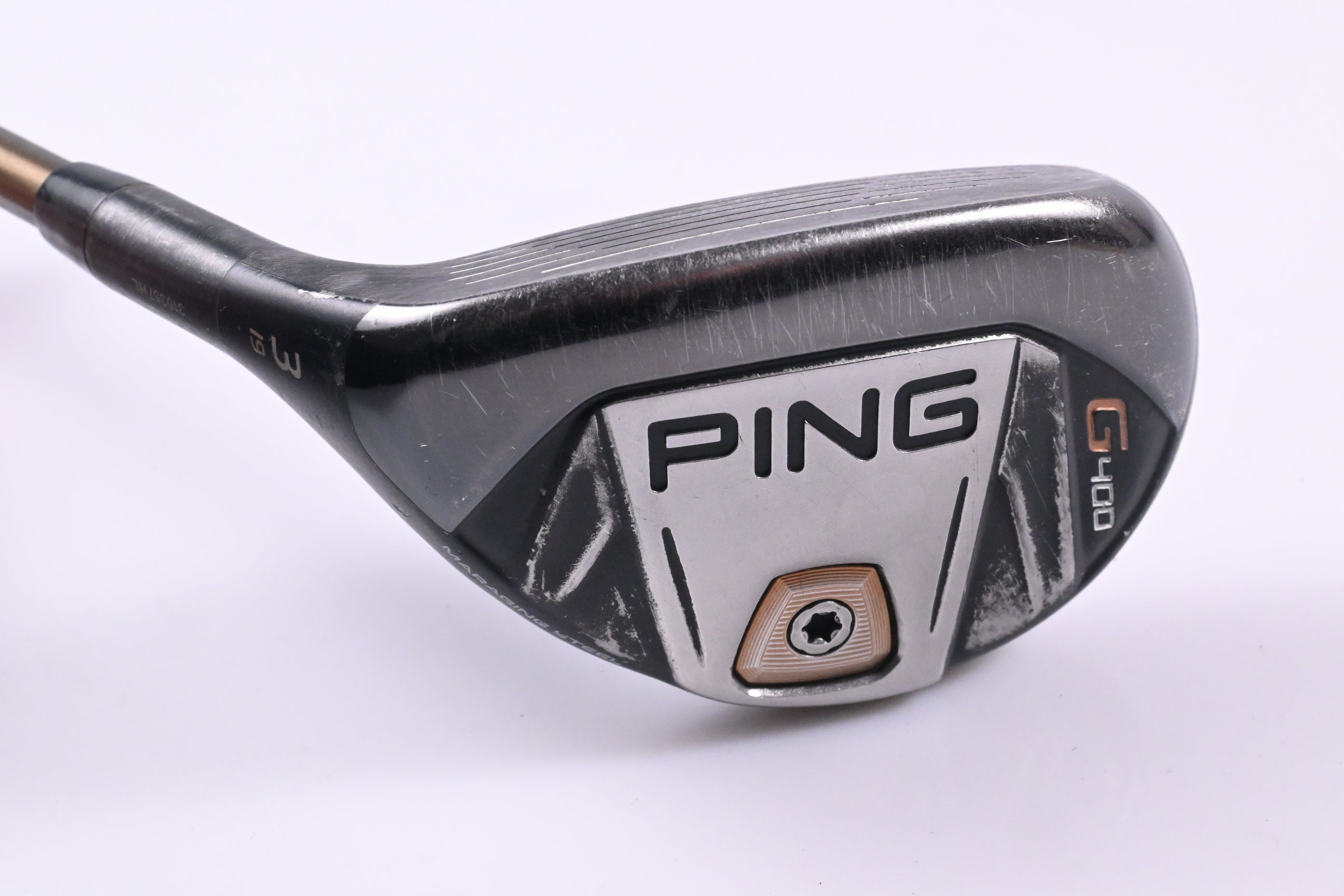 Left Hand Ping G400 #3 Hybrid / 19 Degree / Regular Flex Ping Alta CB 70 Shaft