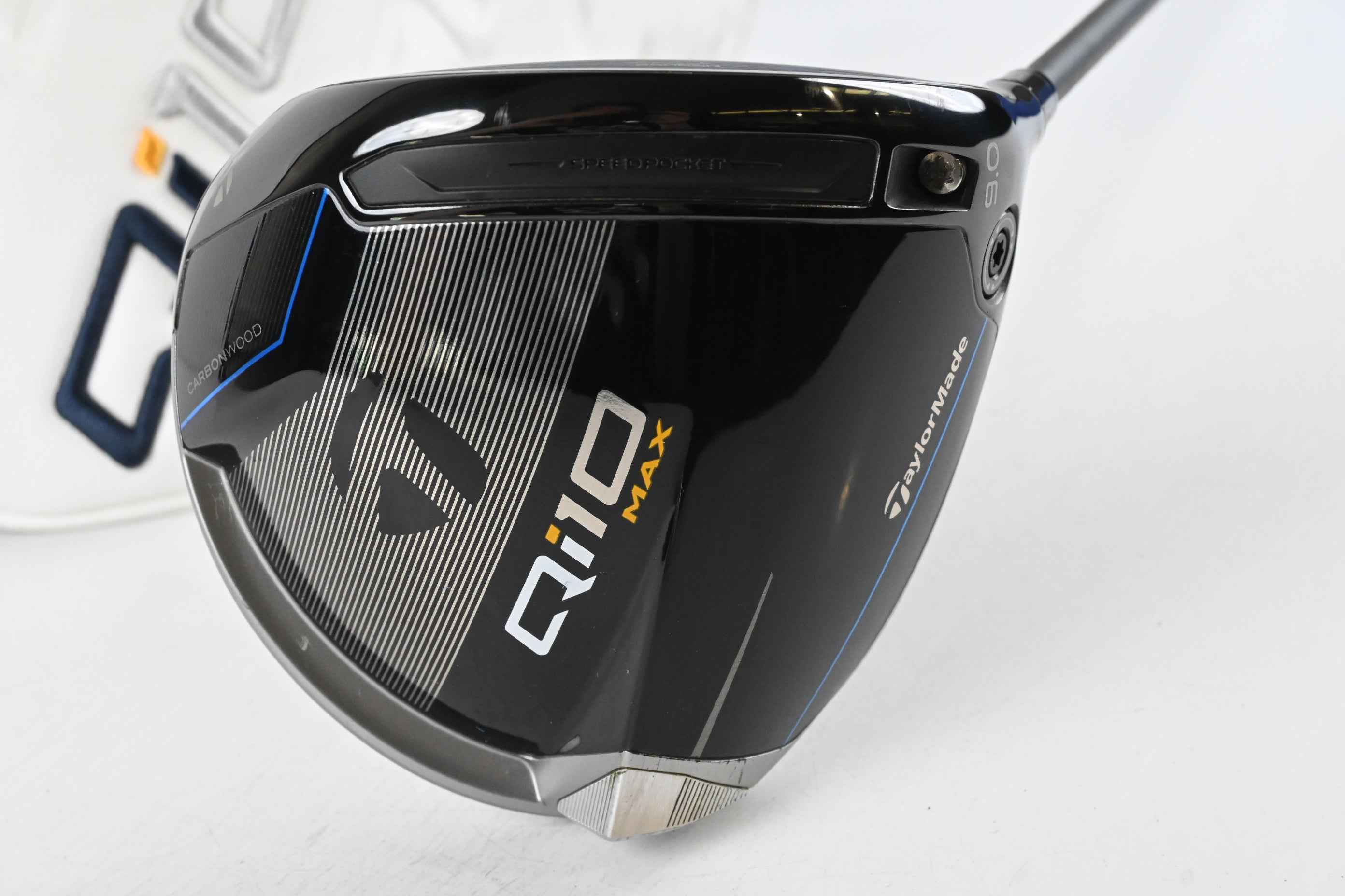Taylormade Qi10 Max Driver / 9 Degree / Regular Flex Tensei AV Limited Blue 65