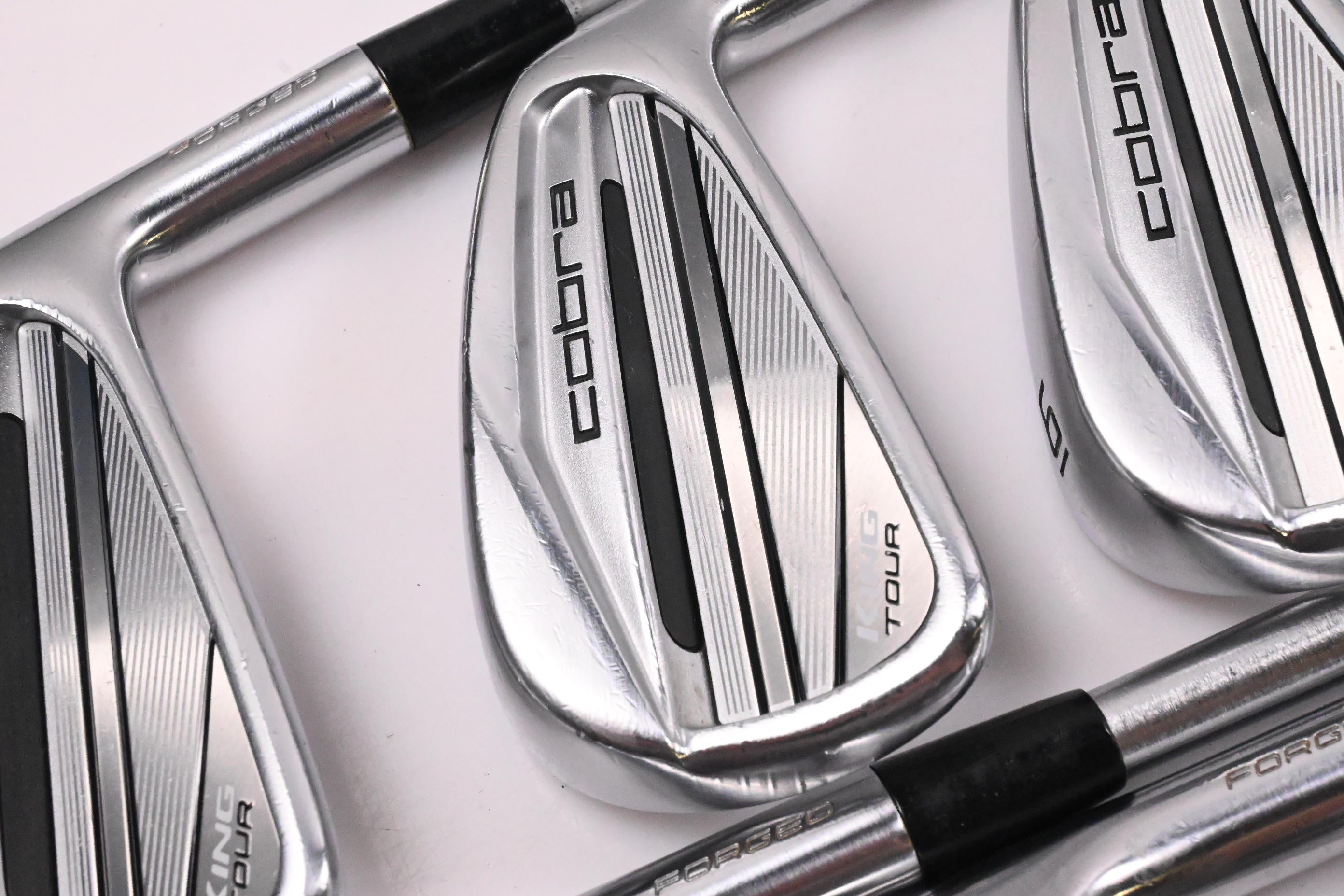 Cobra King Tour 2023 Irons / 4-PW+GW / X-Flex KBS Tour C-Taper 130 Shafts