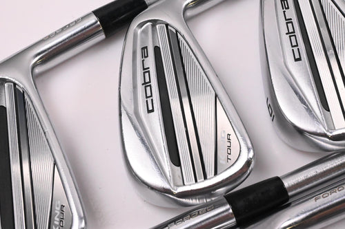Cobra King Tour 2023 Irons / 4-PW+GW / X-Flex KBS Tour C-Taper 130 Shafts