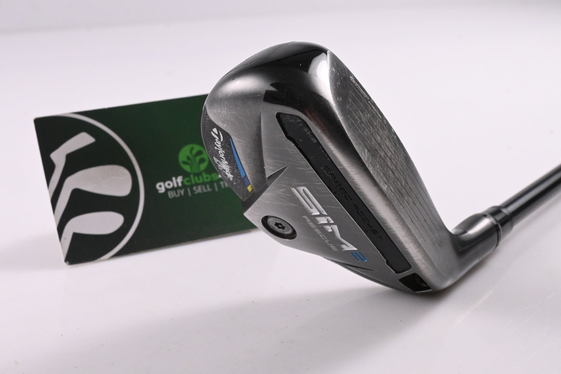 Taylormade SIM2 #3 Hybrid / 19.5 Degree / Stiff Flex Tensei AV RAW Blue 80 Shaft