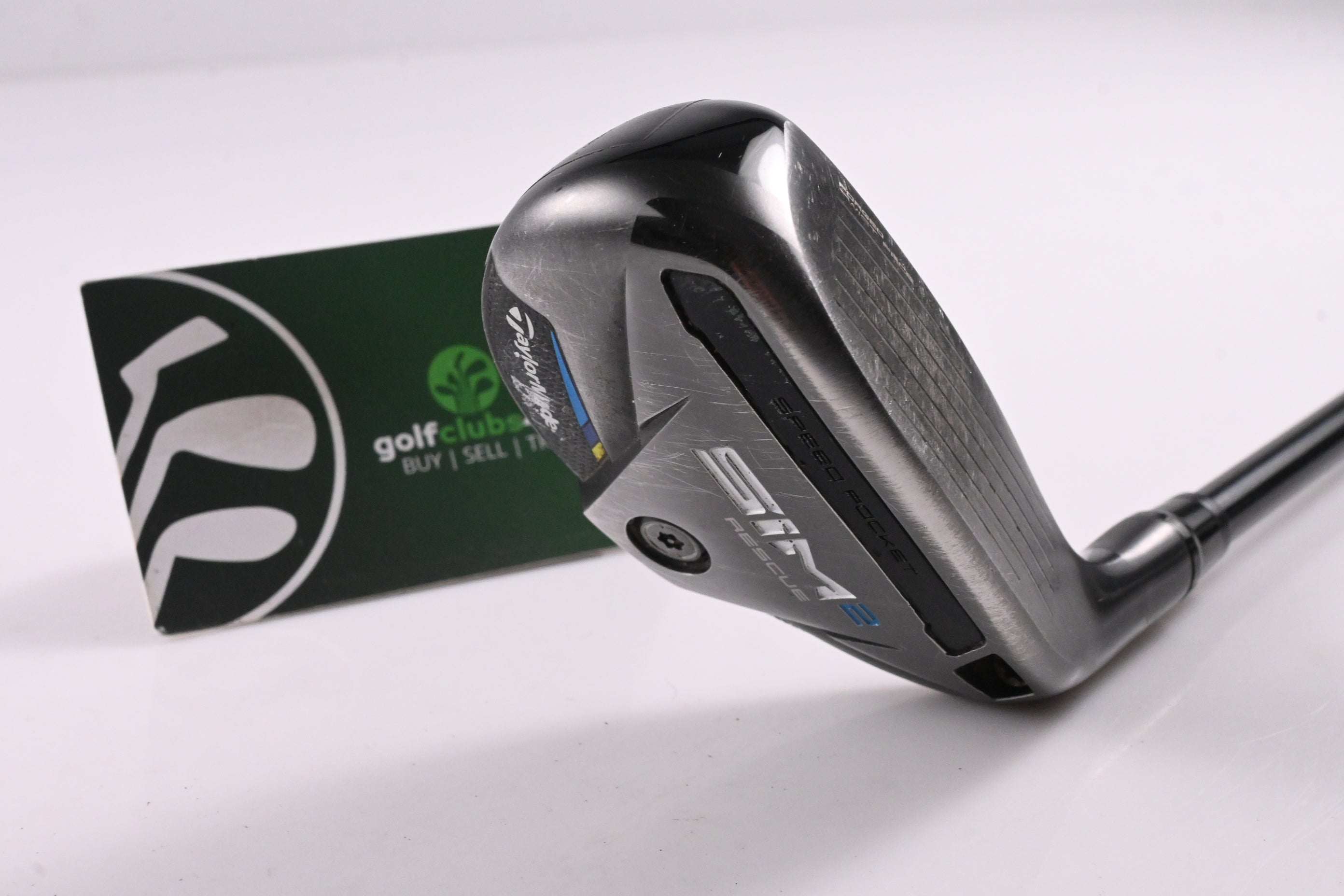 Taylormade SIM2 #3 Hybrid / 19.5 Degree / Stiff Flex Tensei AV RAW Blue 80 Shaft