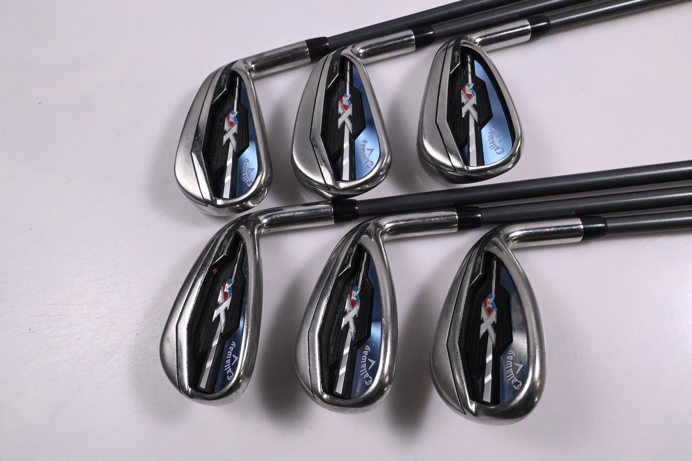 Ladies Callaway XR Irons / 6-PW+SW / Ladies Flex Project X 47 Shafts