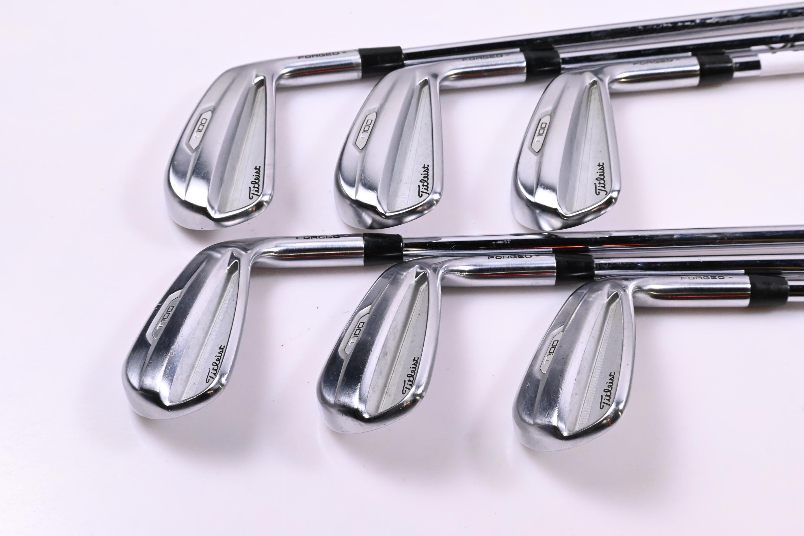 Titleist T100 2021 Irons / 5-PW / Stiff Flex AMT Tour White S300 Shafts
