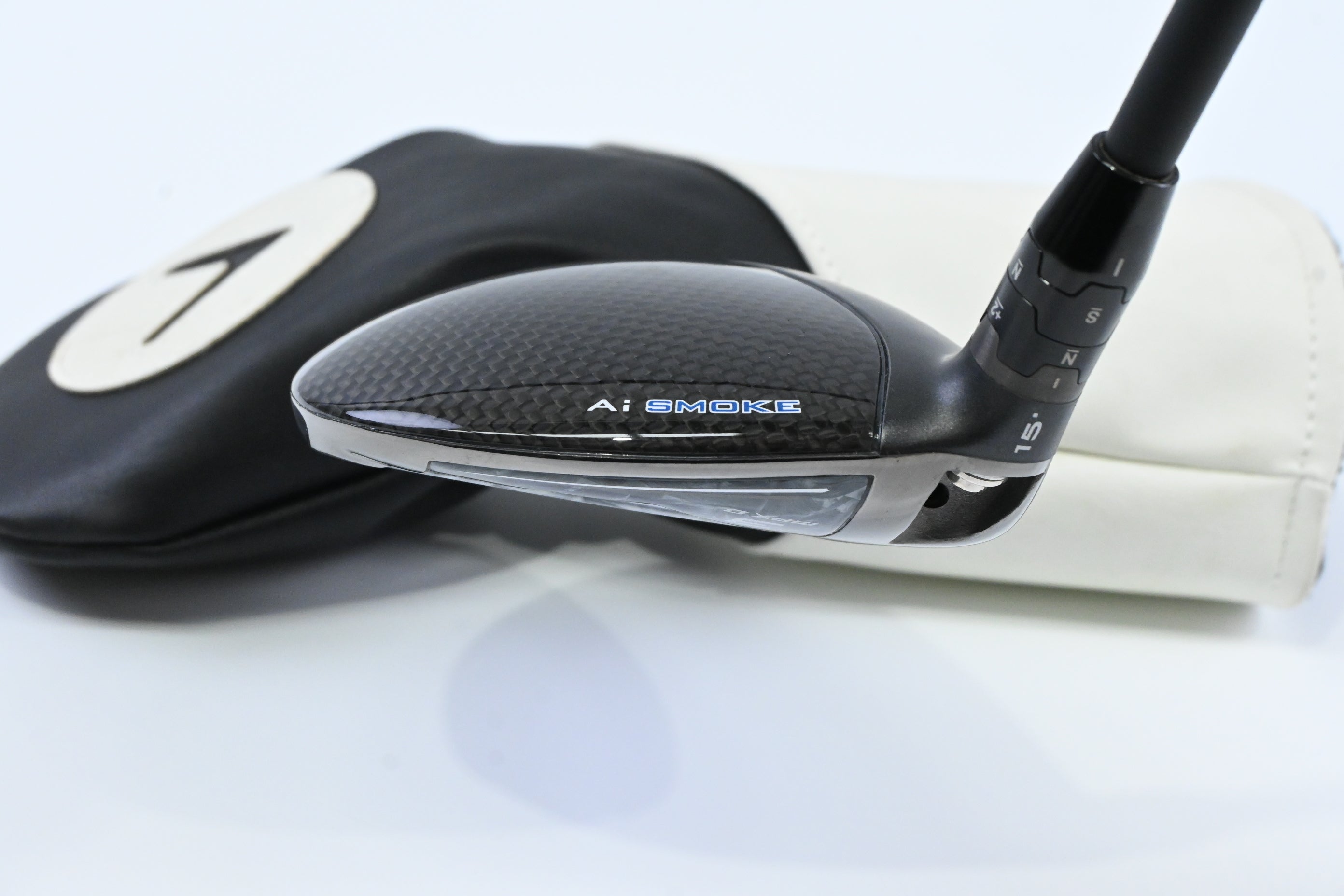 Left Hand Callaway Paradym Ai Smoke Max D #3 Wood / 15 Degree / Regular Flex 55