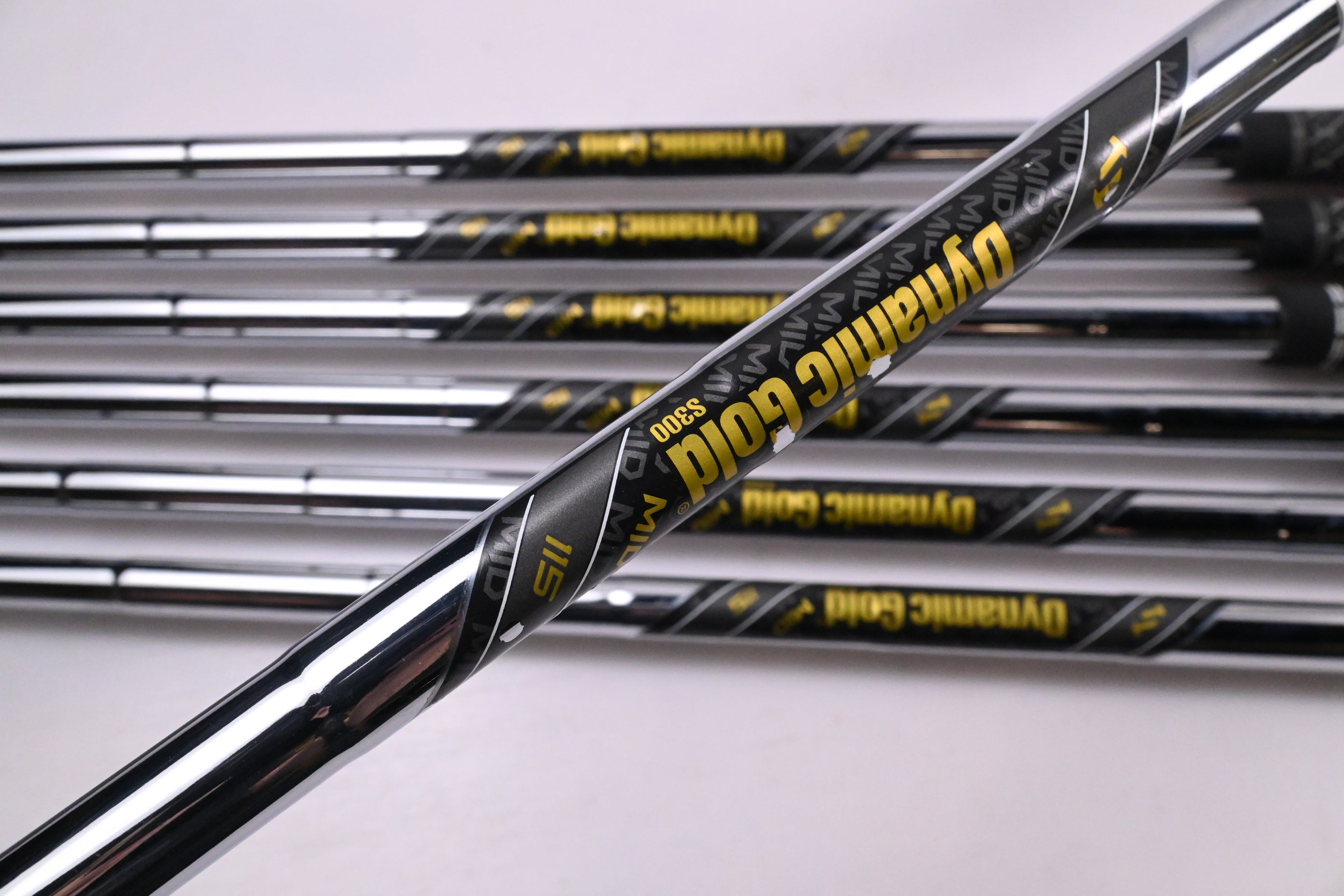 Callaway Apex Pro/CB 24 Irons / 4-PW / Stiff Flex Dynamic Gold Mid 115 S300