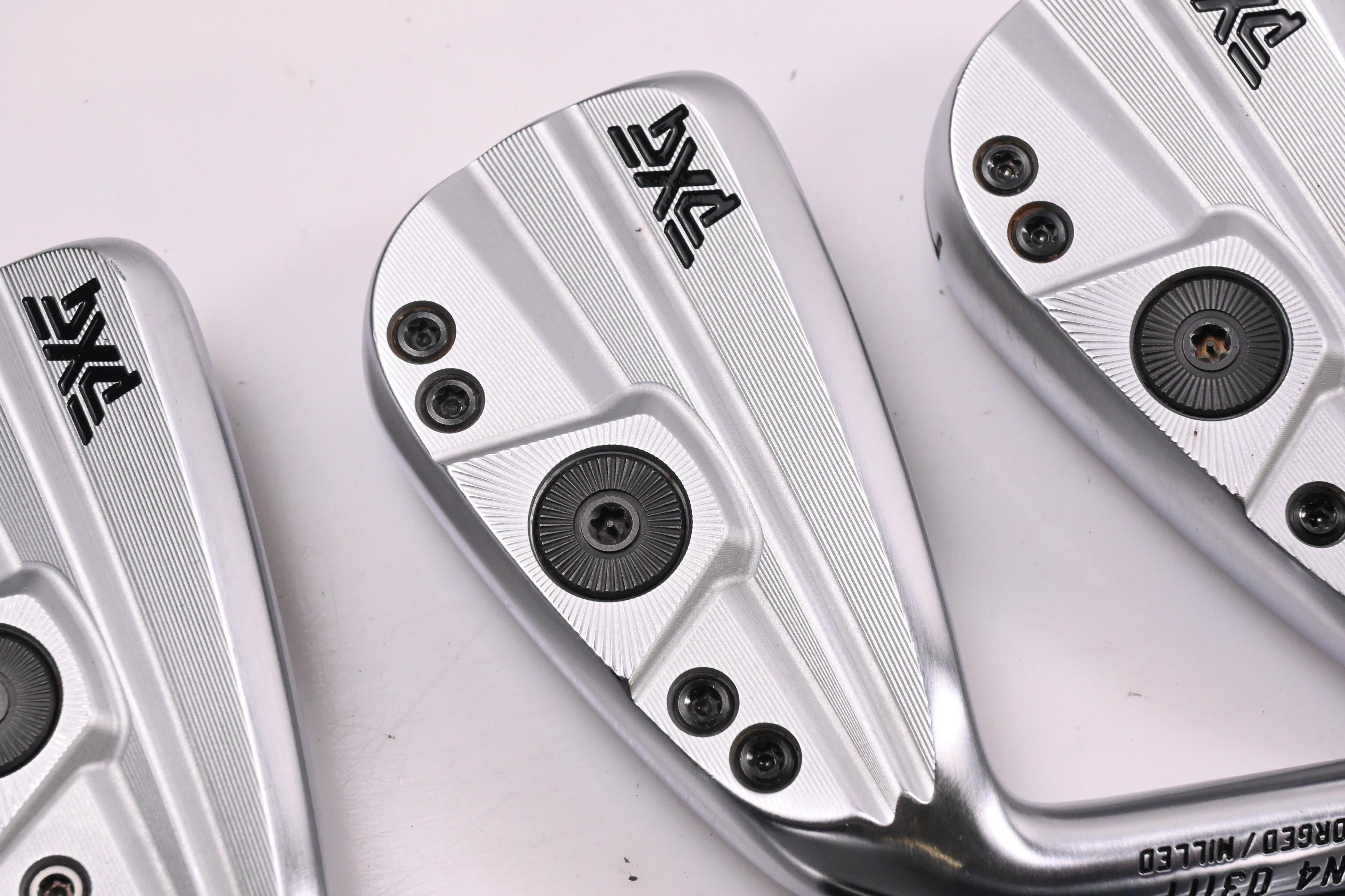 Left Hand PXG 0311 P Gen4 Irons / 5-PW+GW / Regular Flex Elevate MPH 85 Shafts