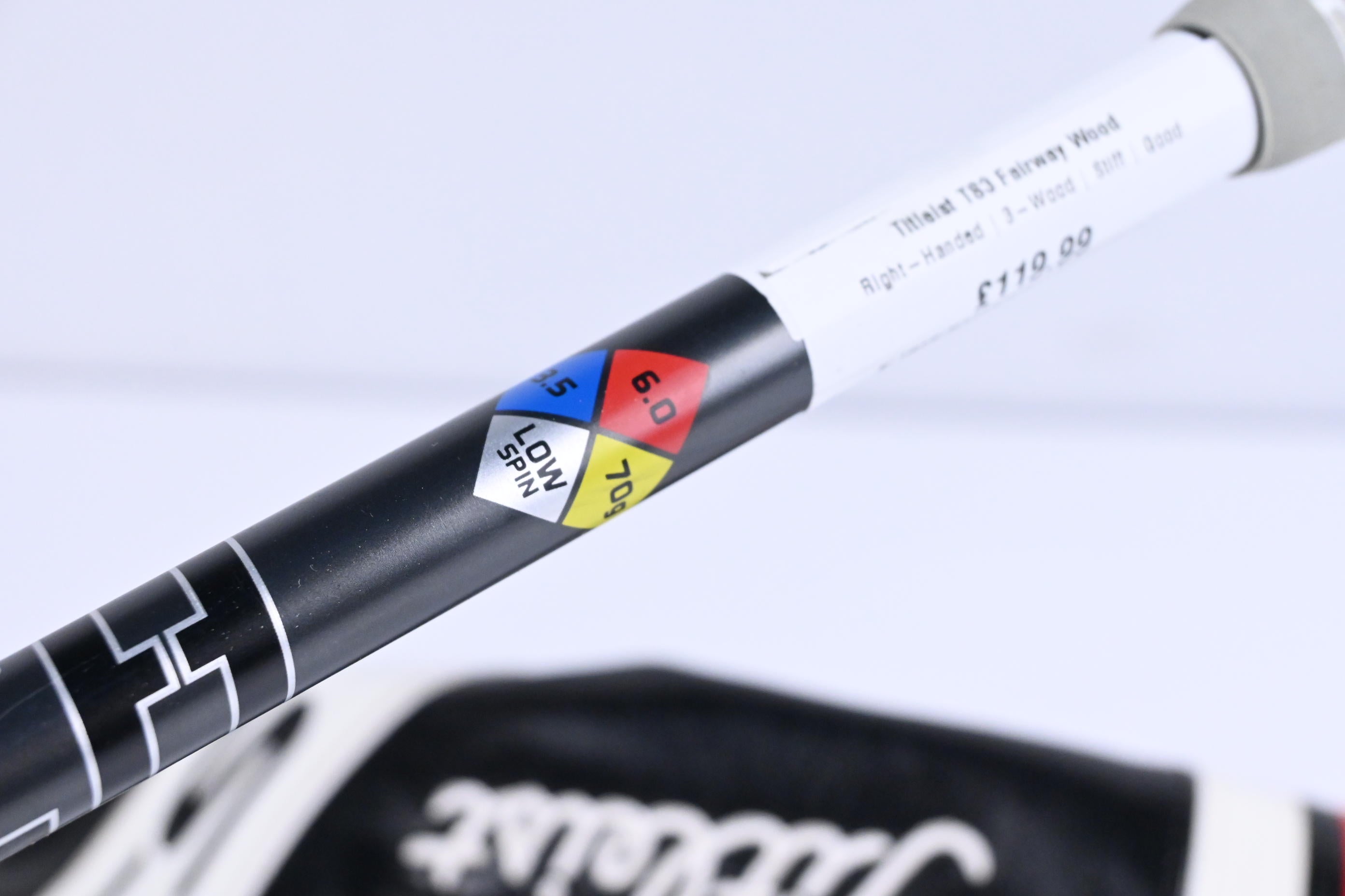 Titleist TS3 #3 Wood / 15 Degree / Stiff Flex HZRDUS Smoke Black 70 Shaft