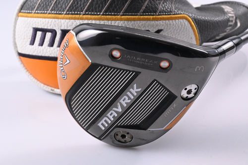 Callaway Mavrik Max #3 Wood / 15 Degree / Senior Flex UST Helium Black 5 Shaft
