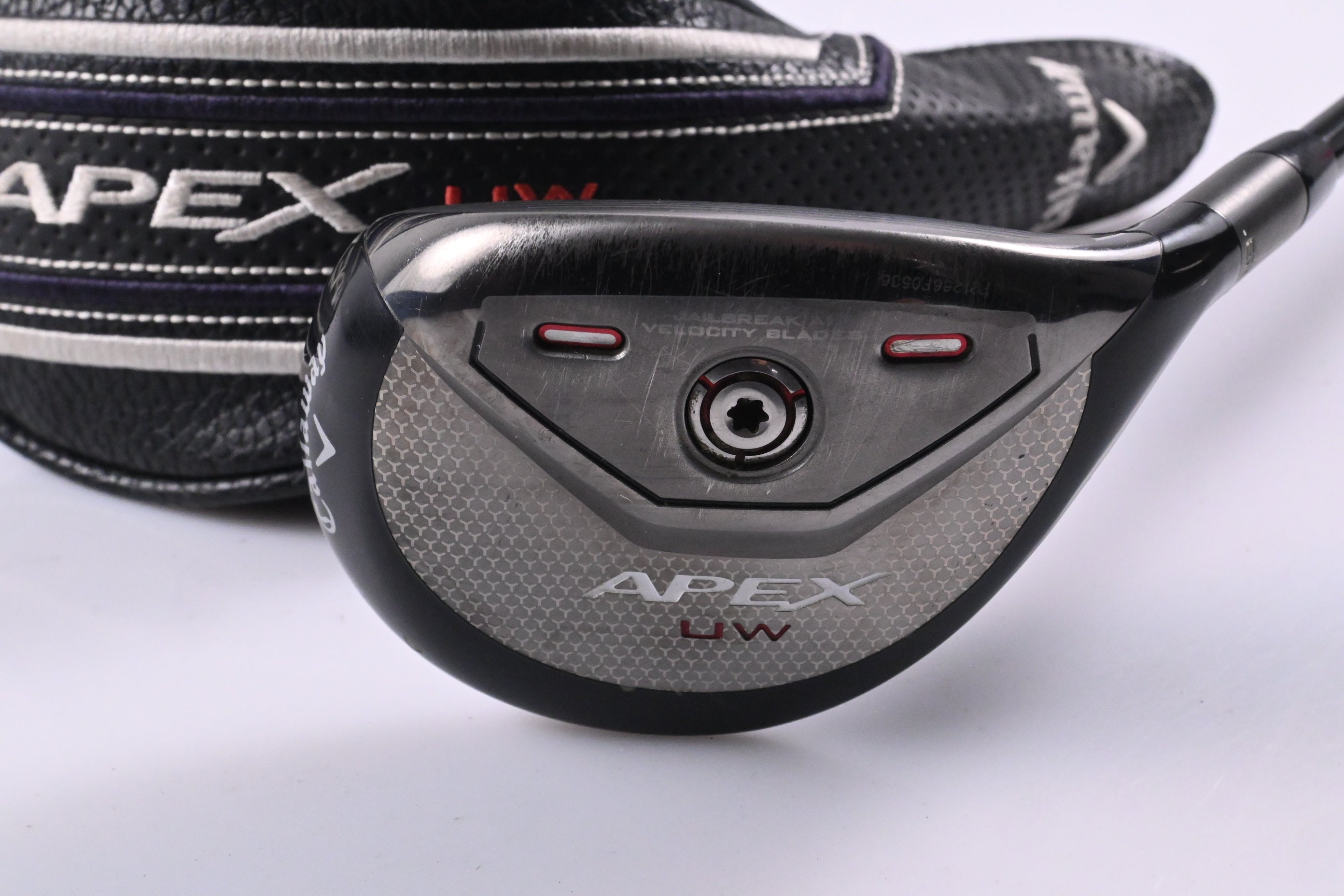 Callaway Apex UW #3 Hybrid / 19 Degree / Stiff Flex HZRDUS RDX Smoke Black 70