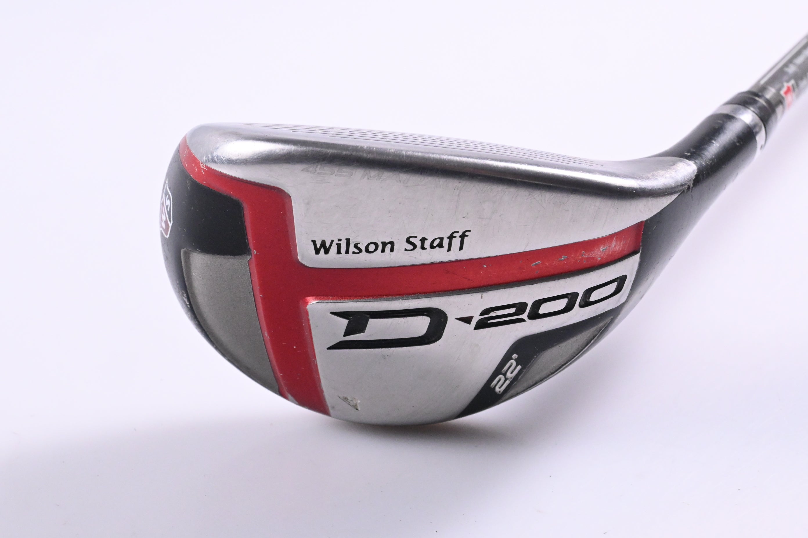 Wilson Staff D200 #4 Hybrid / 22 Degree / Regular Flex Elements Chrome 54 Shaft