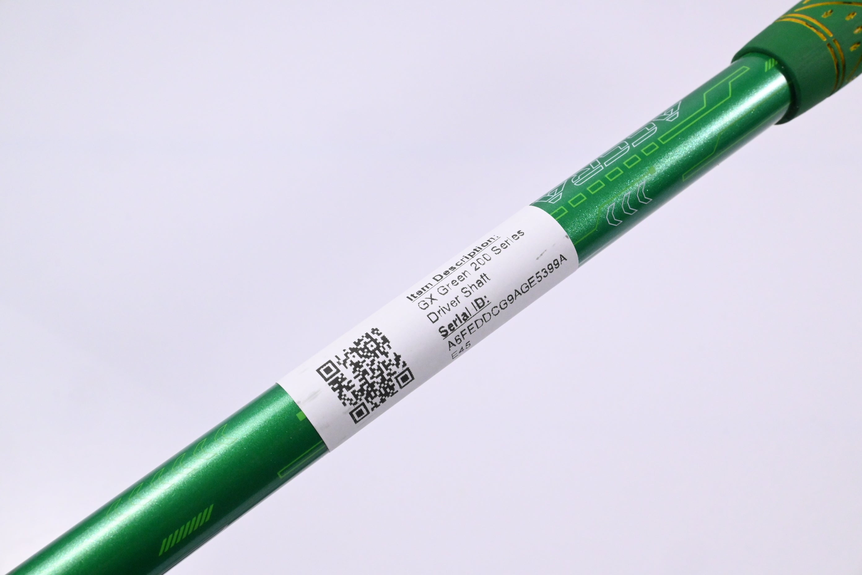 Accra GX Green 200 Series 250 Driver Shaft / Regular Flex / Titleist