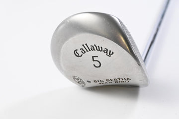 Callaway Big Bertha Warbird #5 Wood / 18 Degree / Stiff Flex Steel Shaft