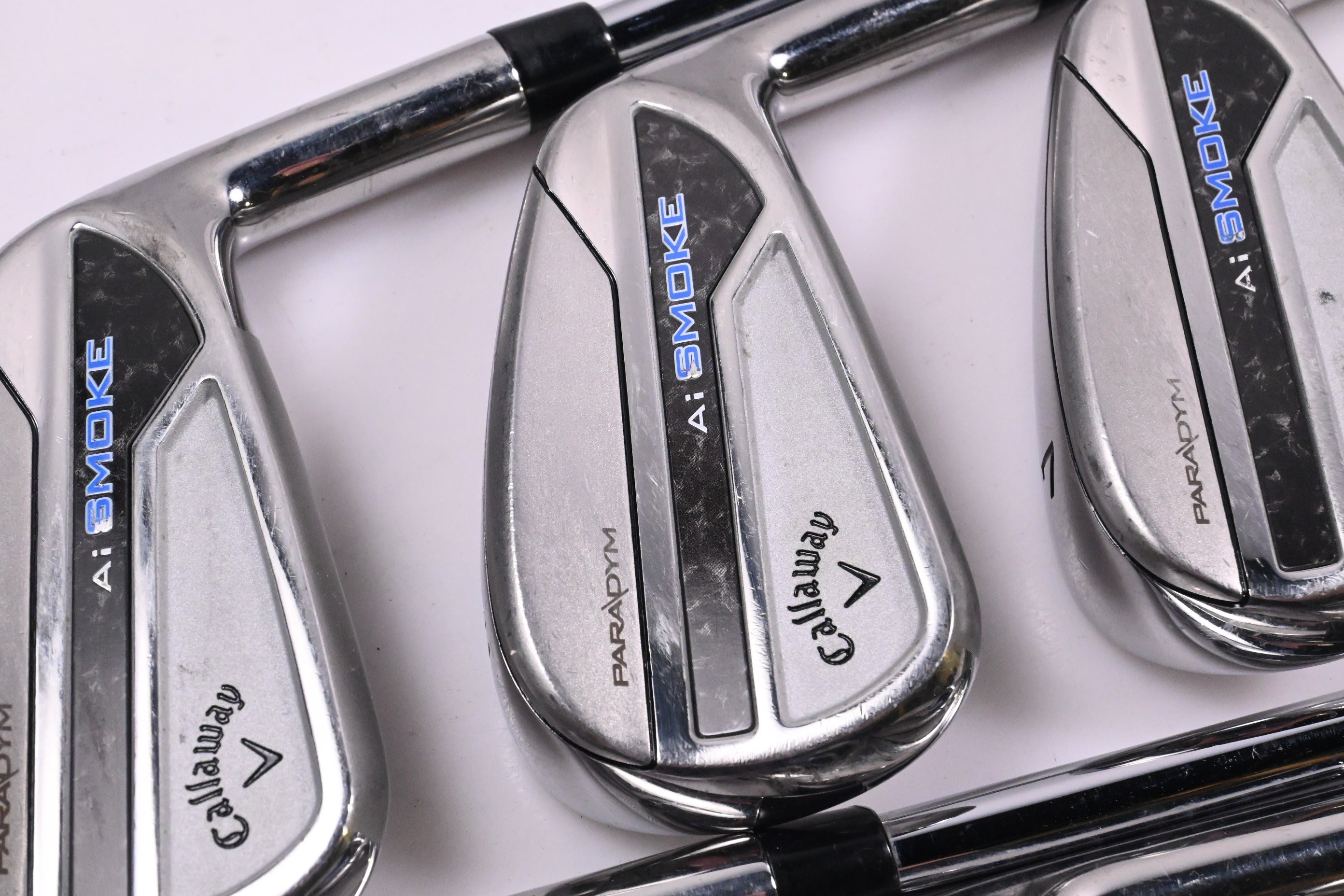 Callaway Paradym Ai Smoke Irons / 5-PW / Regular Flex Elevate MPH 95 Shafts