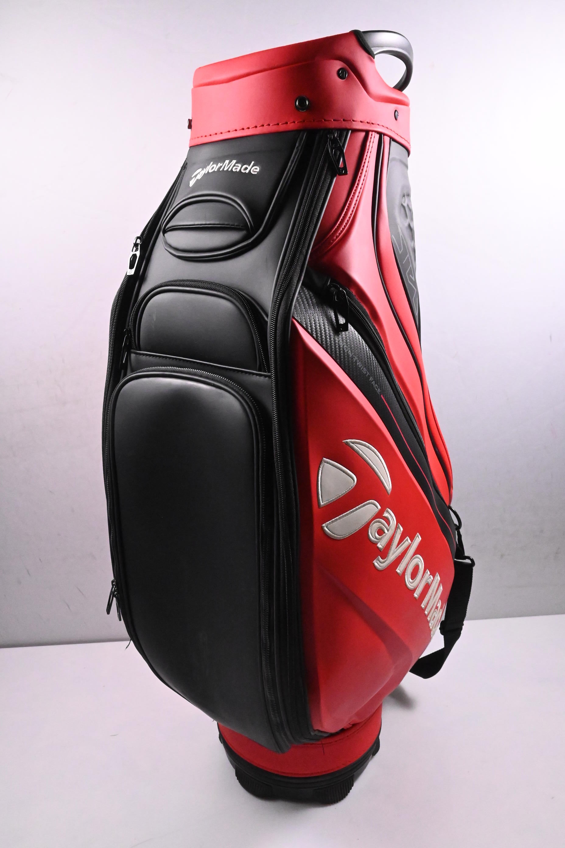 Taylormade Stealth Tour Bag / 6-Way Divider / Black, Red