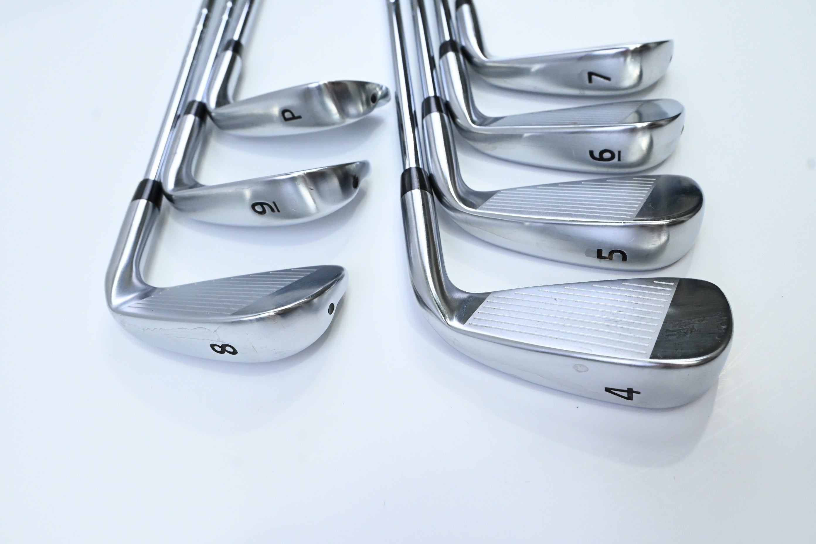 Left Hand Takomo 101 Irons / 4-PW / Regular Flex KBS Tour 110 Shafts