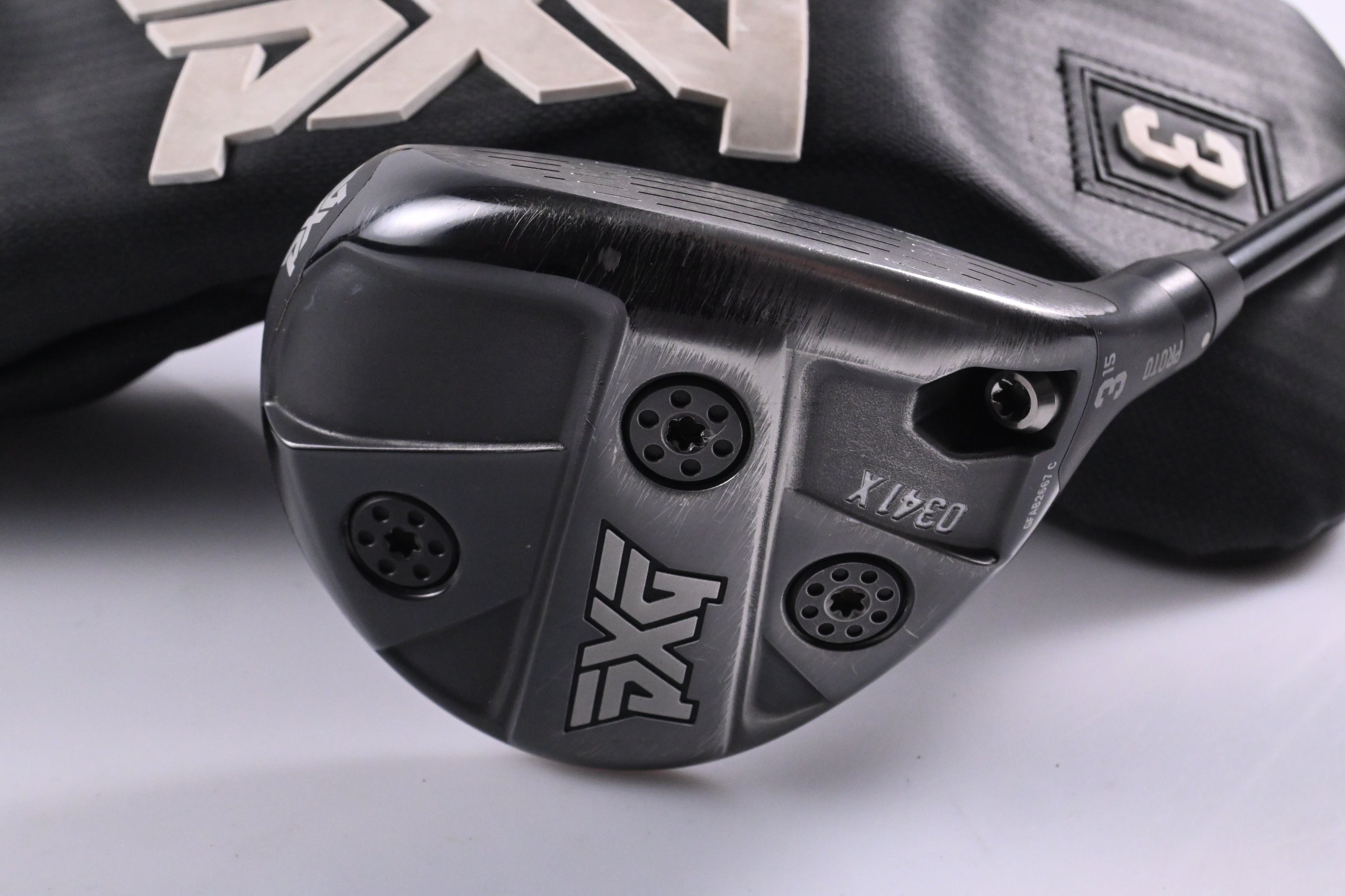PXG 0341X Prototype #3 Wood / 15 Degree / Stiff Flex HZRDUS RDX Smoke Blue 70