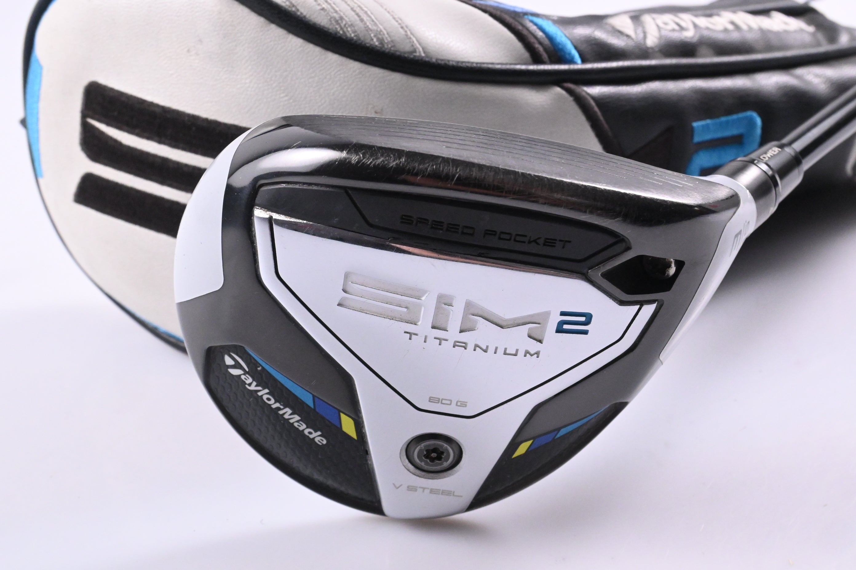 Taylormade SIM2 Ti #3 Wood / 15 Degree / Stiff Flex HZRDUS Smoke RDX 70 Shaft