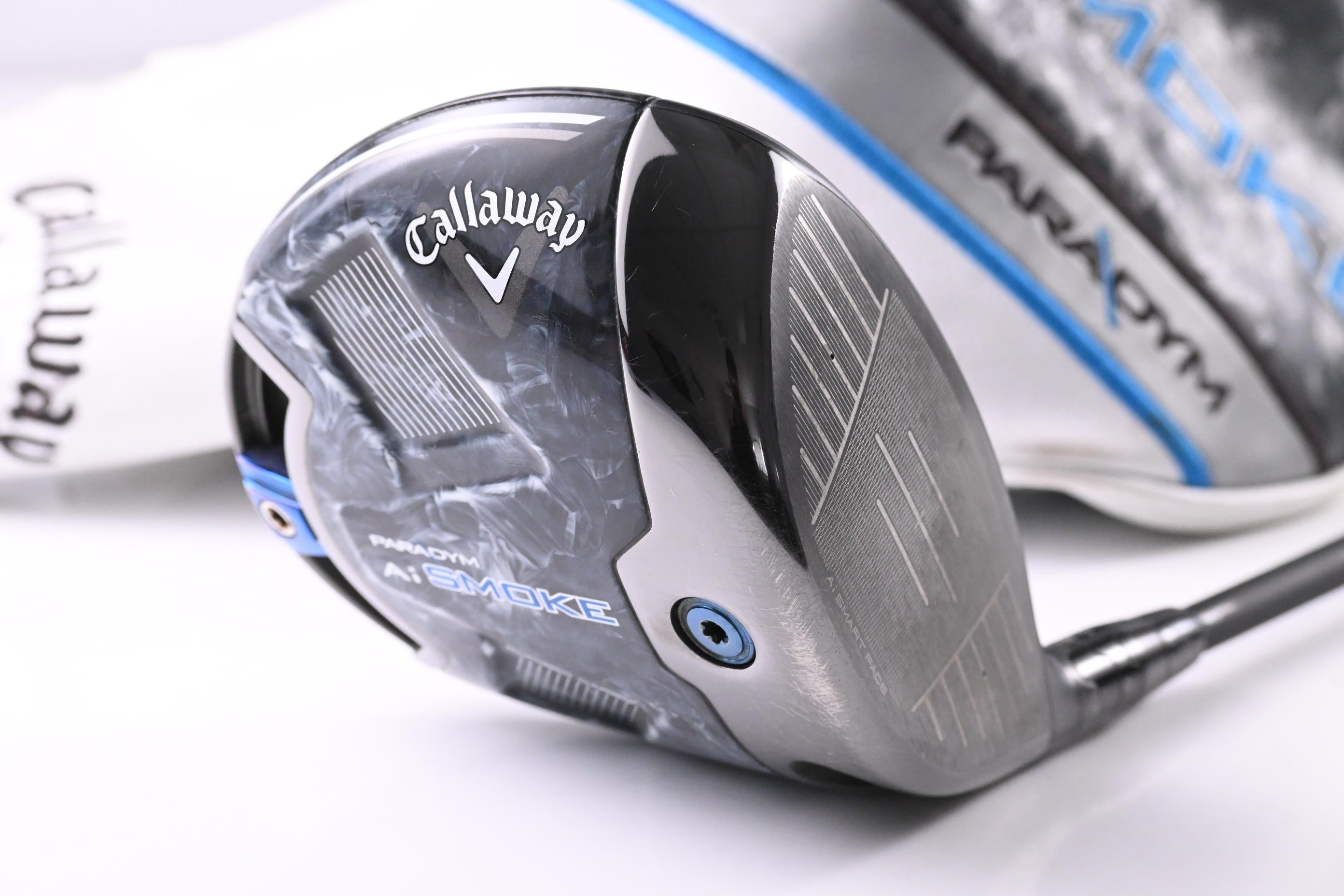 Callaway Paradym Ai Smoke Max Driver / 9 Degree / Stiff Flex REAX Blue 50 Shaft