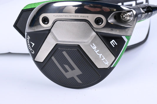 Callaway Elyte #3 Wood / 15 Degree / Regular Flex Denali Blue 60 Shaft