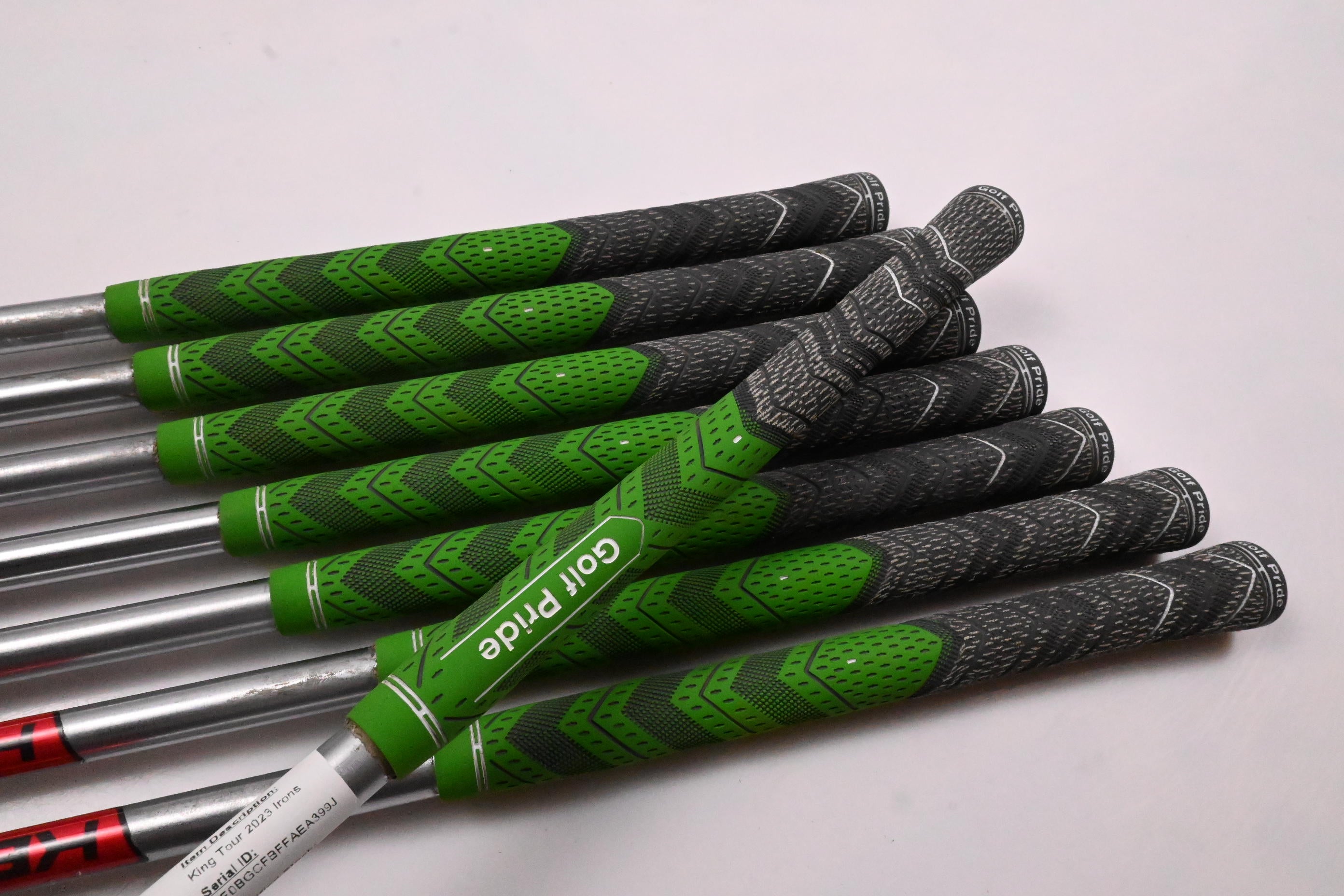 Cobra King Tour 2023 Irons / 4-PW+GW / X-Flex KBS Tour C-Taper 130 Shafts