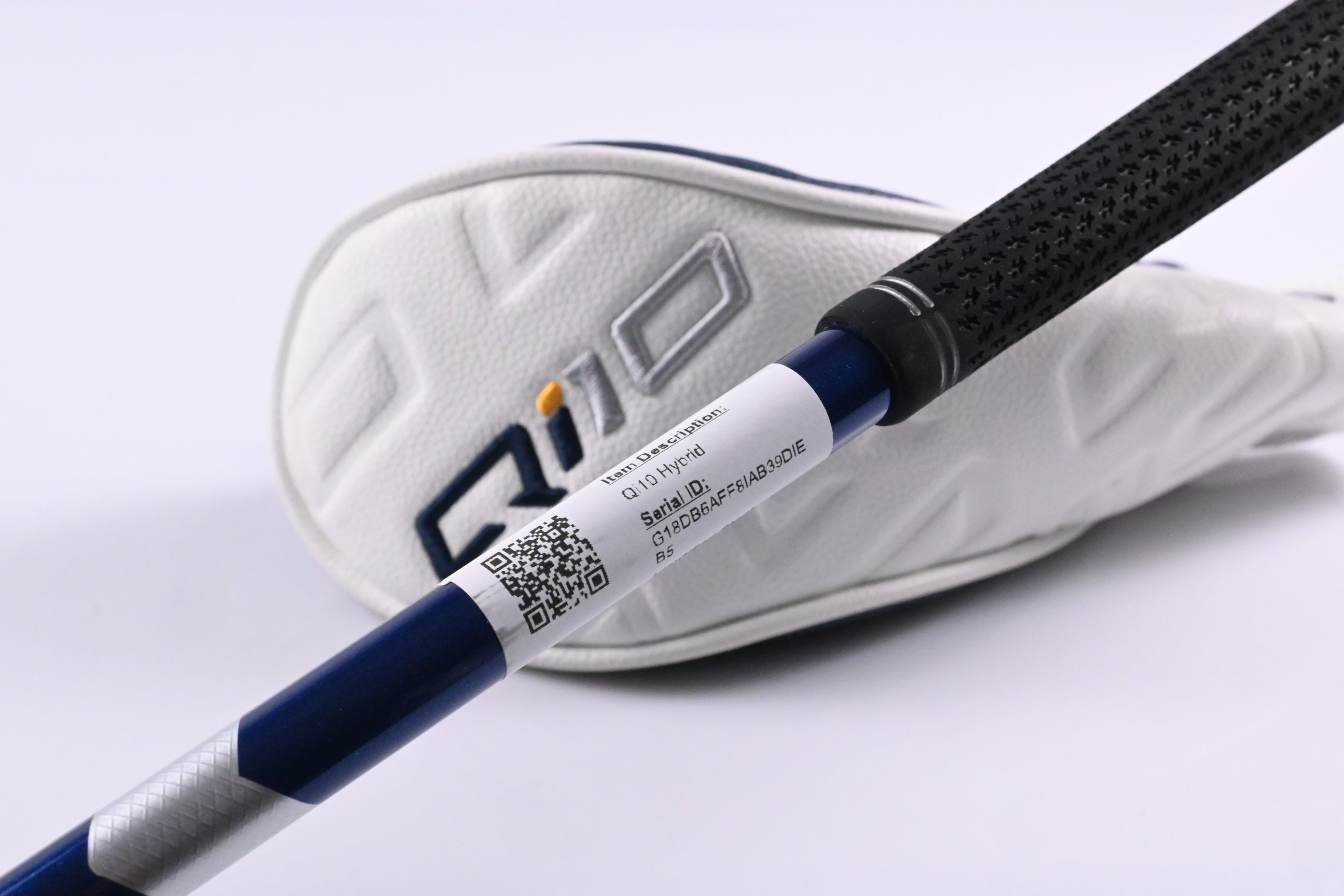 Taylormade Qi10 #3 Hybrid / 18 Degree / Stiff Flex Fujikura Ventus TR Blue 7
