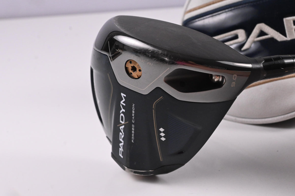 Callaway Paradym Triple Diamond Driver / 9 Degree / Stiff Flex Prolaunch Red