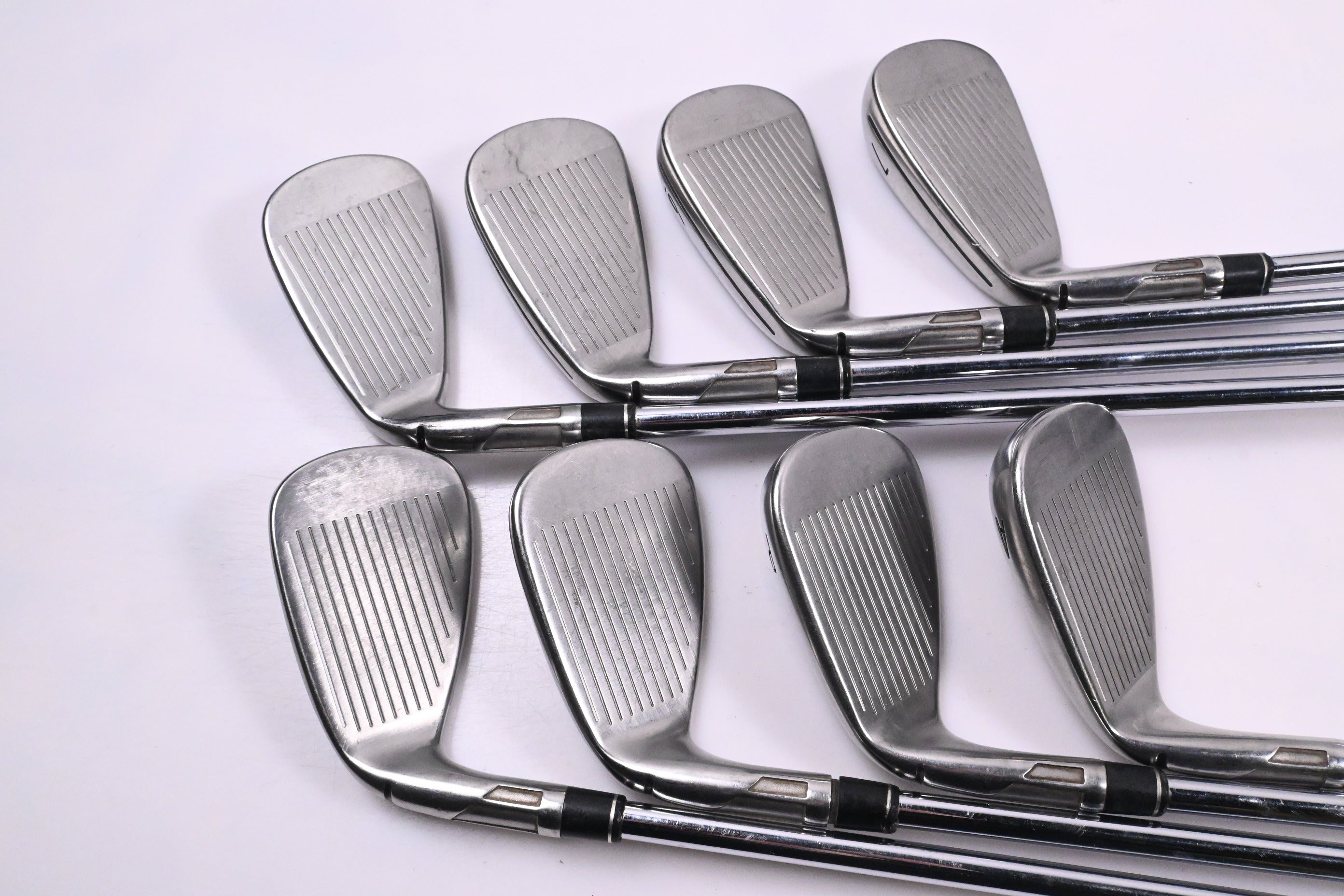 Taylormade Stealth Irons / 4-PW+GW / Stiff Flex KBS MAX MT 85 Shafts