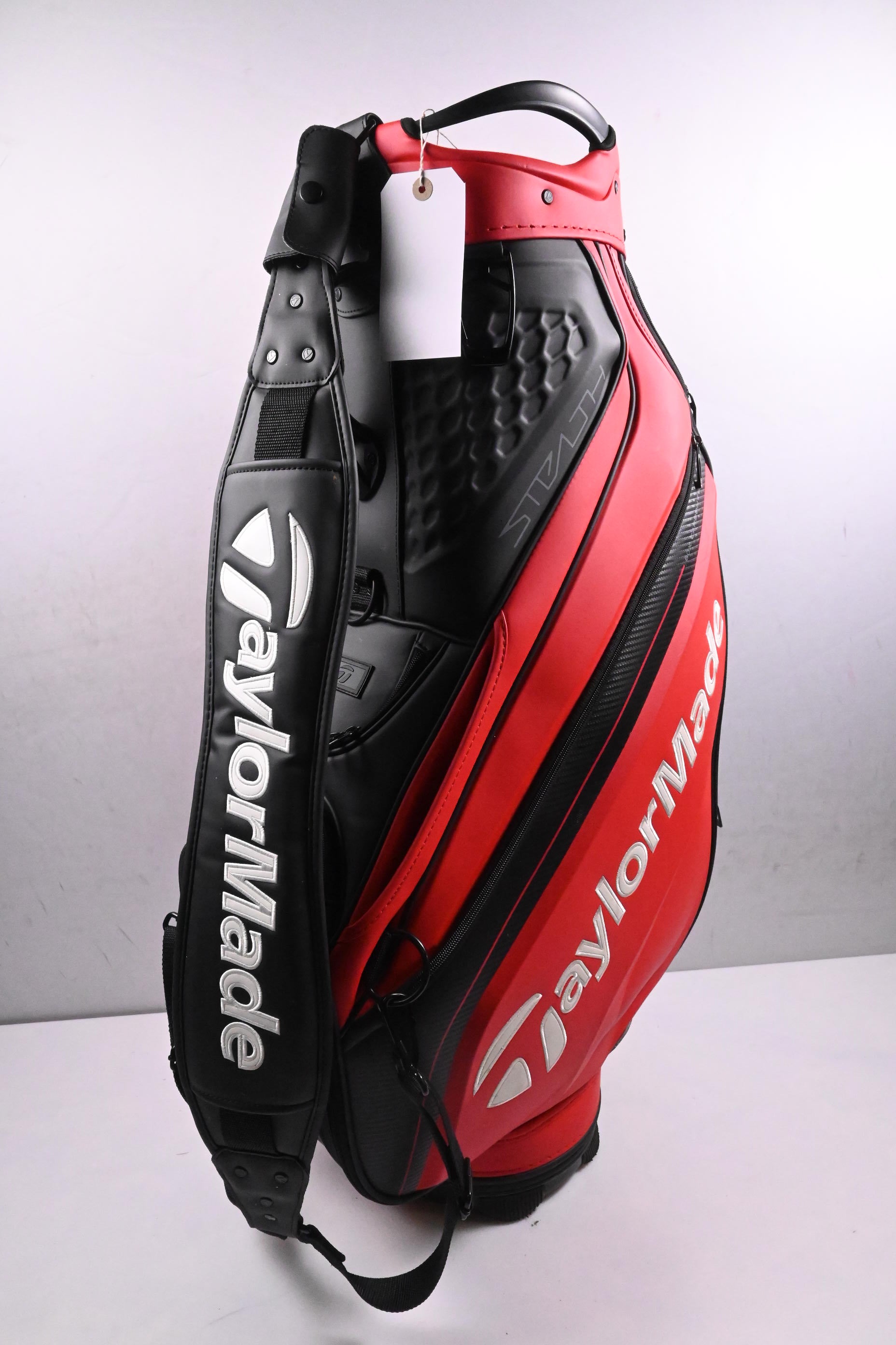 Taylormade Stealth Tour Bag / 6-Way Divider / Black, Red