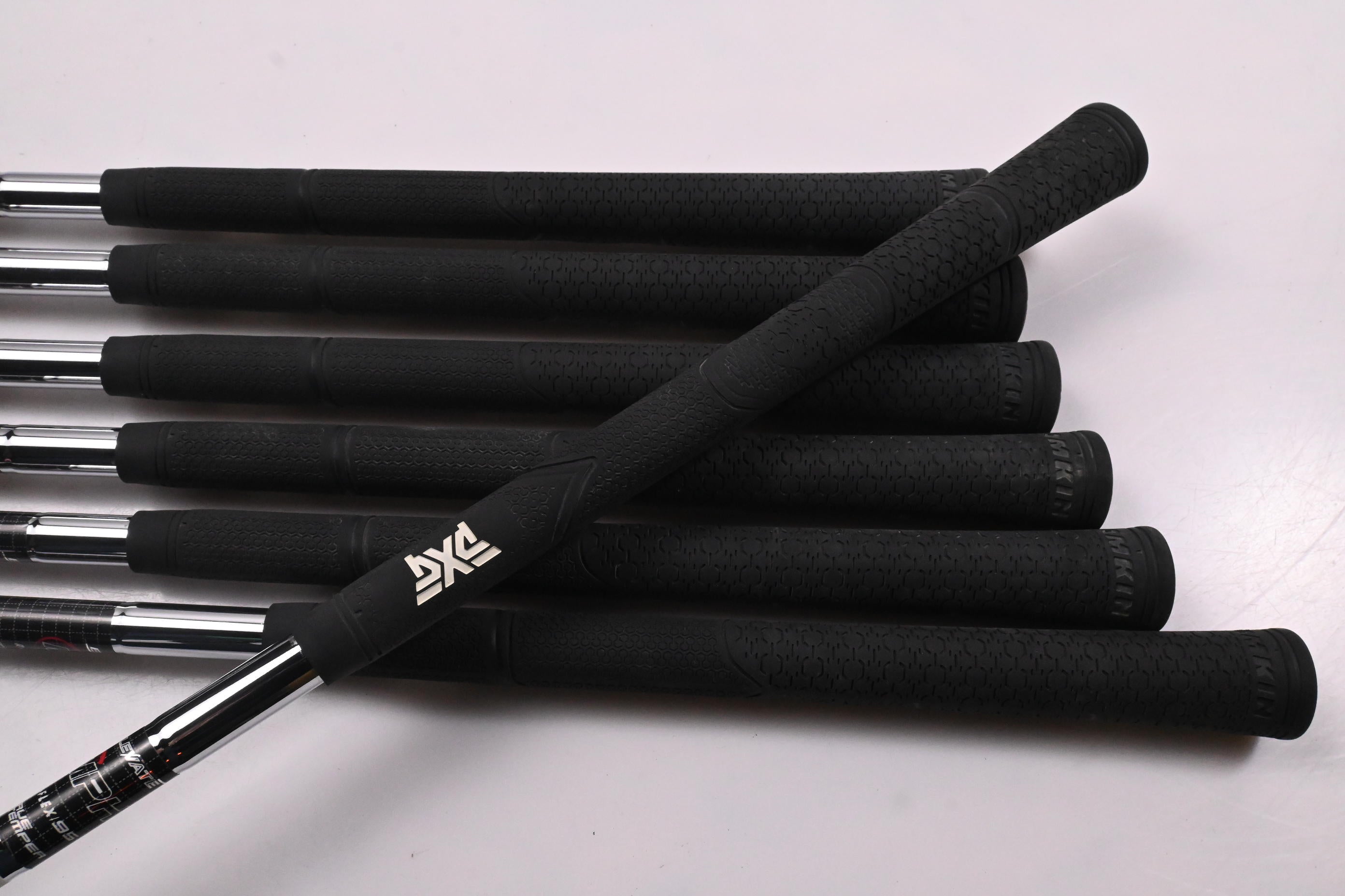 Left Hand PXG 0311 P Gen4 Irons / 5-PW+GW / Regular Flex Elevate MPH 85 Shafts