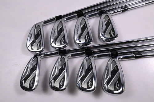 Callaway Mavrik Pro Irons / 4-PW+AW / Stiff Flex Dynamic Gold 105 S300 Shafts