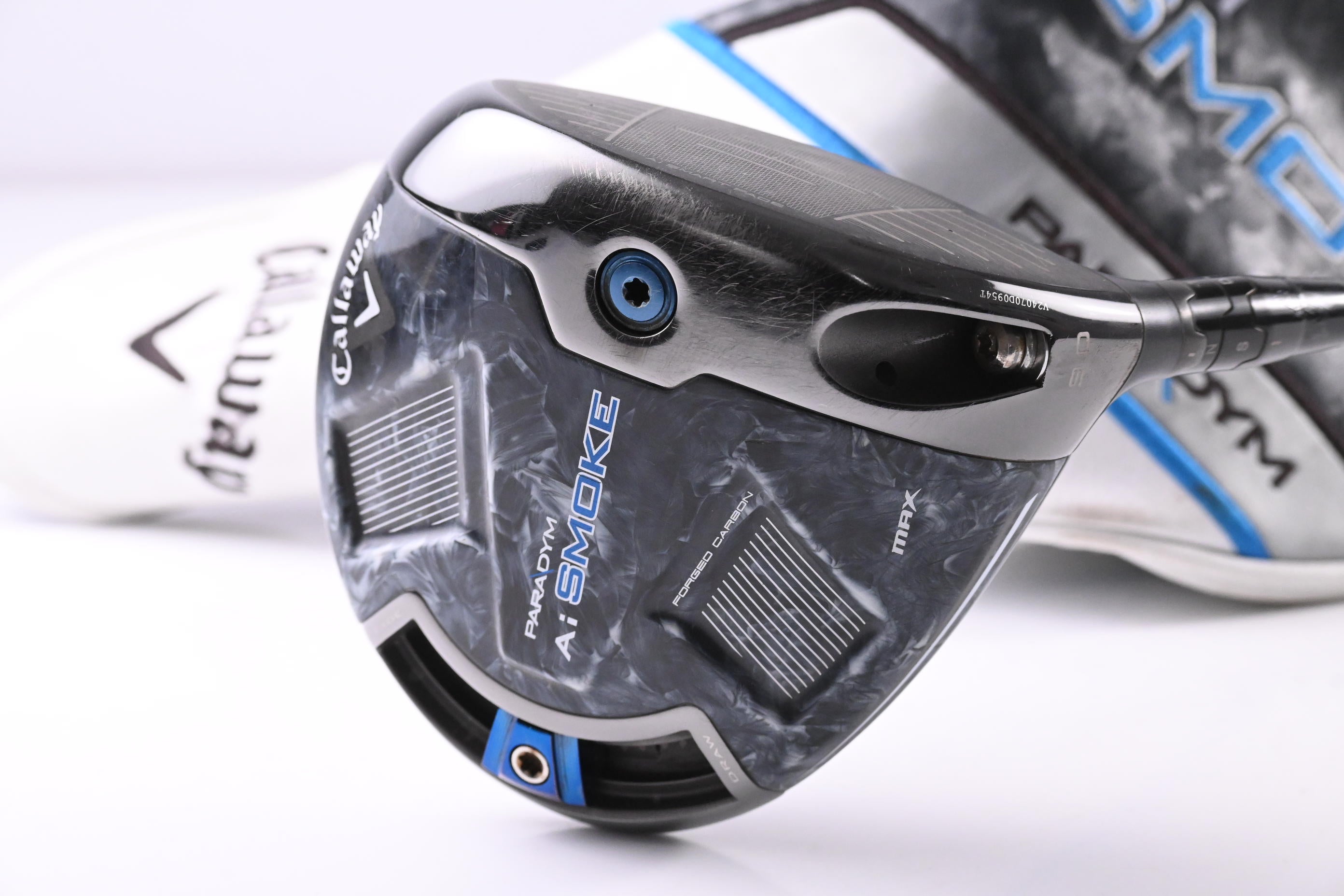 Callaway Paradym Ai Smoke Max Driver / 9 Degree / Stiff Flex REAX Blue 50 Shaft