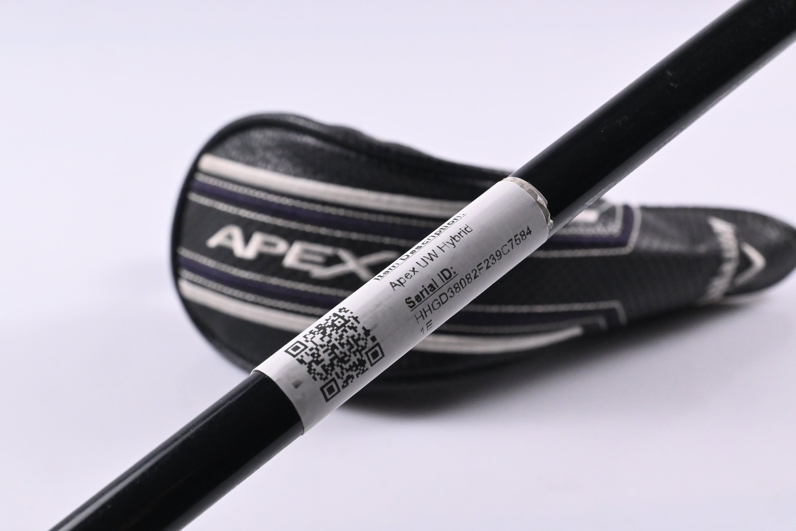 Callaway Apex UW #3 Hybrid / 19 Degree / Stiff Flex HZRDUS RDX Smoke Black 70